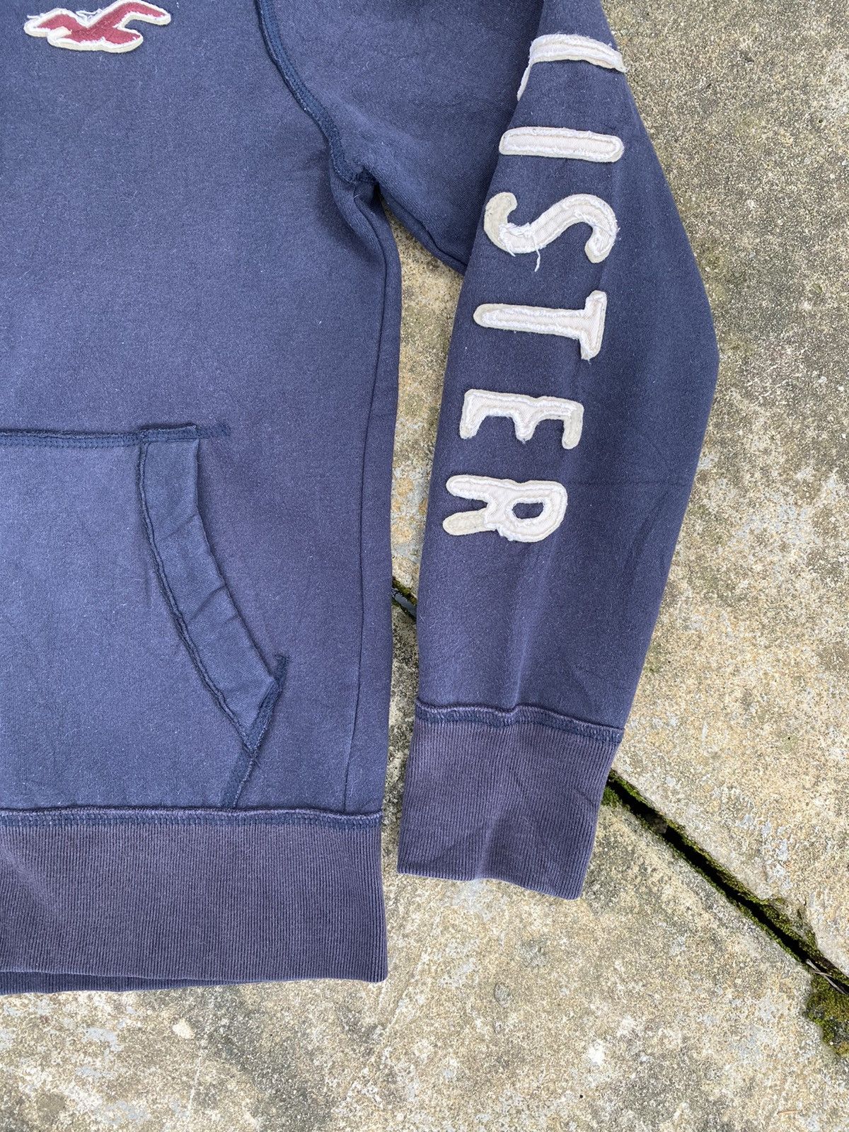 Hollister ⚡️Rare⚡️ Hollister Spellout Button Up Hoodies Size M / US 6-8 / IT 42-44 - 4 Thumbnail