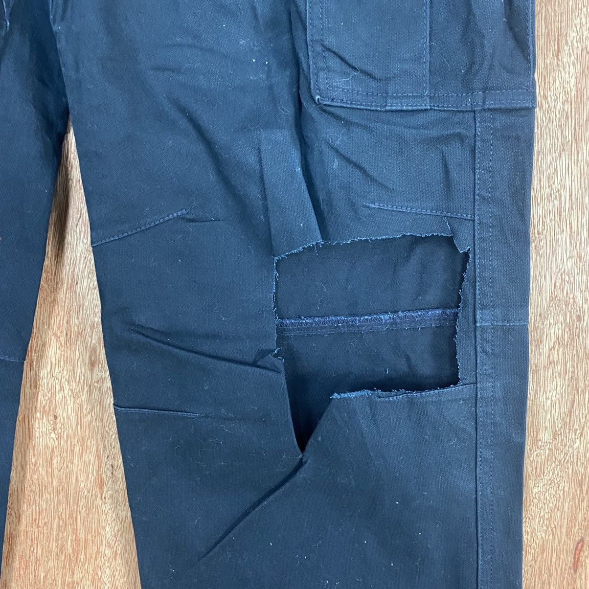 Japanese Brand Japan Multipocket distressed Tactical Cargo Pants #c773 Size US 32 / EU 48 - 6 Thumbnail