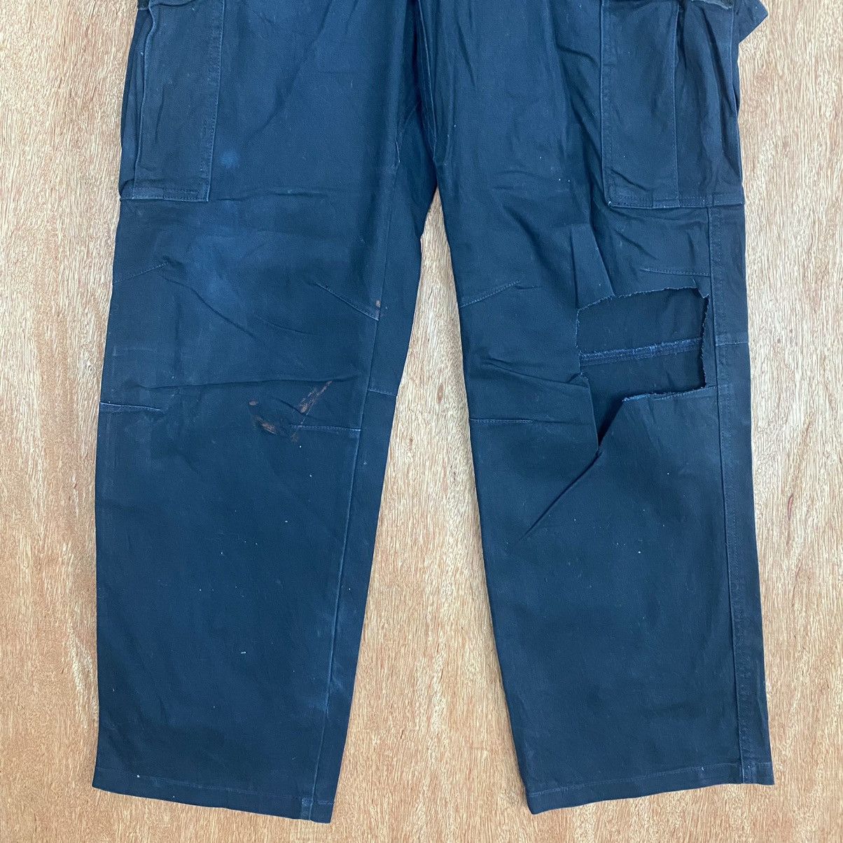 Japanese Brand Japan Multipocket distressed Tactical Cargo Pants #c773 Size US 32 / EU 48 - 3 Thumbnail