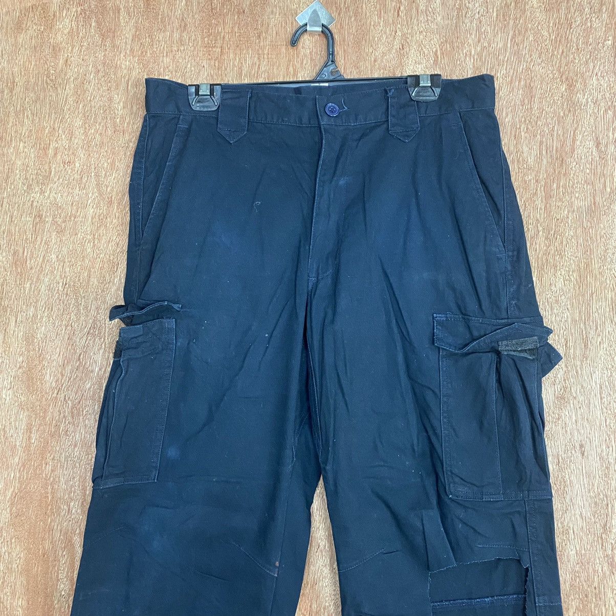 Japanese Brand Japan Multipocket distressed Tactical Cargo Pants #c773 Size US 32 / EU 48 - 2 Thumbnail