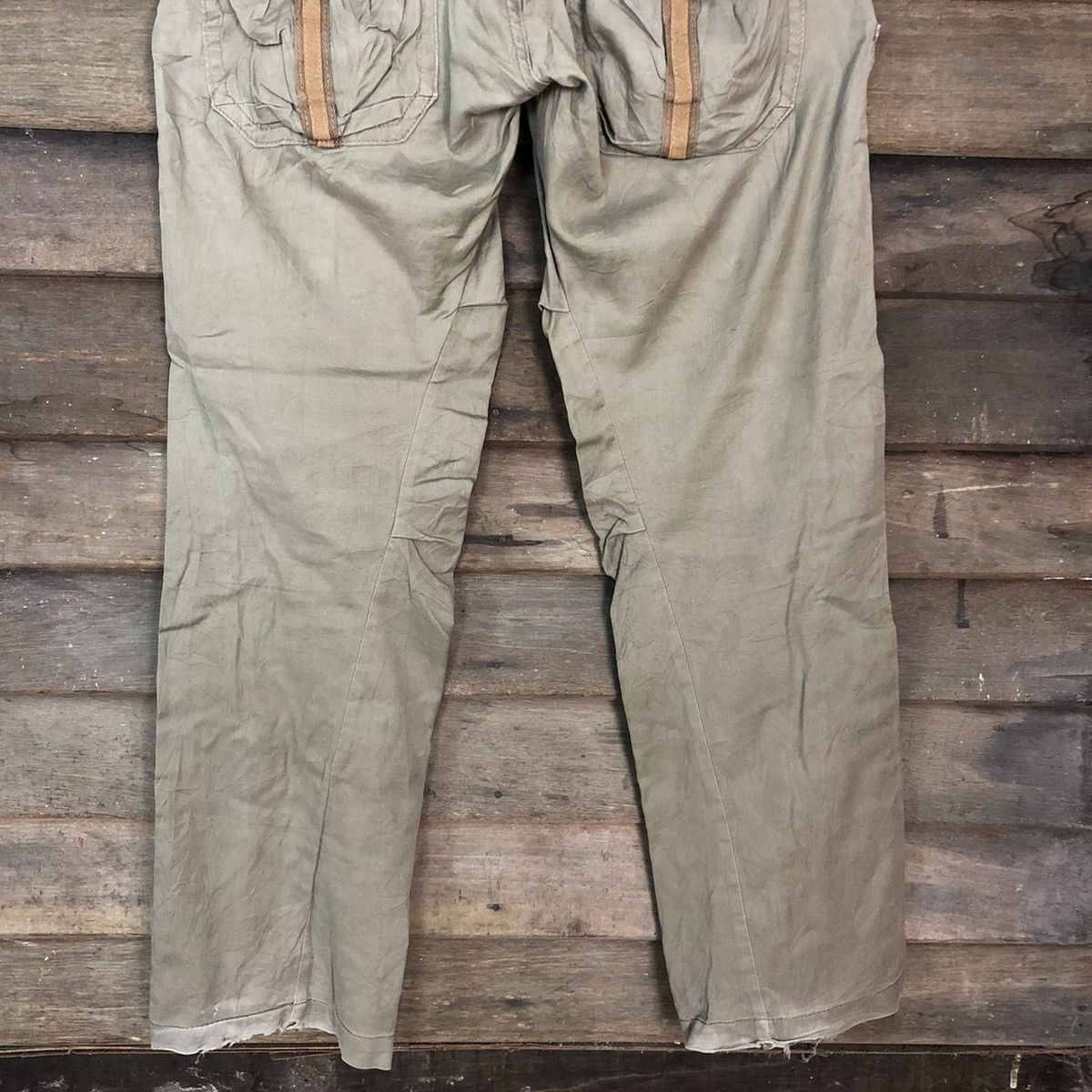 Edwin DLL Vtg Edwin Grey Multipocket Tactical Cargo Pants #c971 Size US 33 - 10 Thumbnail