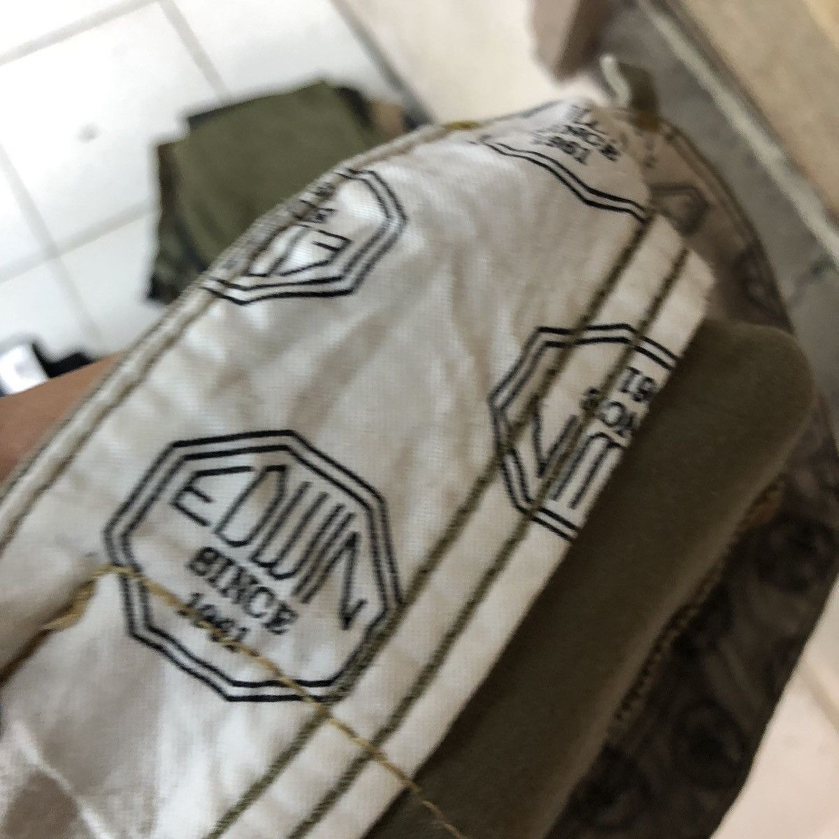 Edwin DLL Vtg Edwin Grey Multipocket Tactical Cargo Pants #c971 Size US 33 - 13 Thumbnail