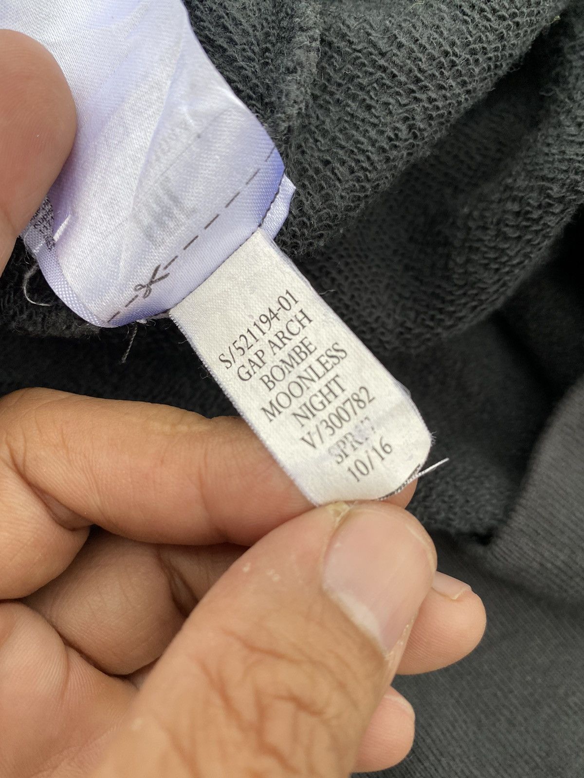 Gap ⚡️Final drop⚡️ GAP Spellout Arch Bombe Zip Up Jacket Size US L / EU 52-54 / 3 - 8 Thumbnail