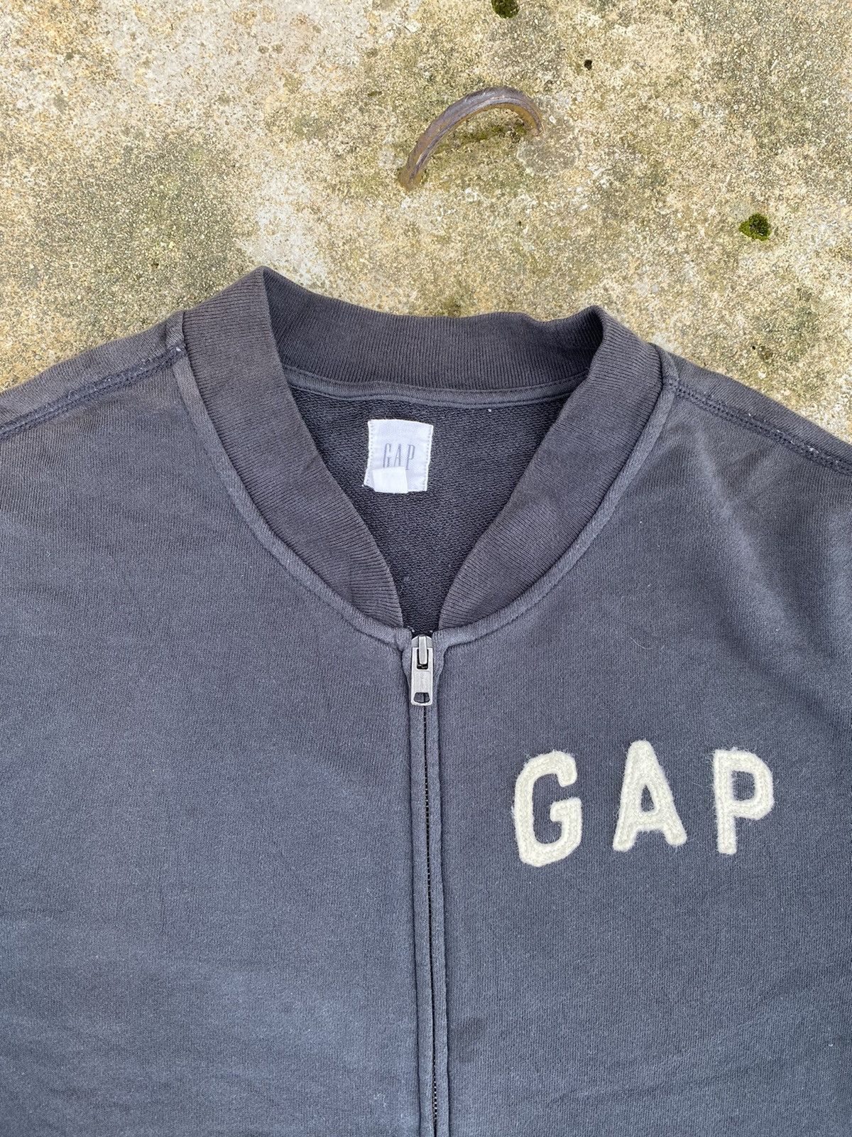 Gap ⚡️Final drop⚡️ GAP Spellout Arch Bombe Zip Up Jacket Size US L / EU 52-54 / 3 - 3 Thumbnail