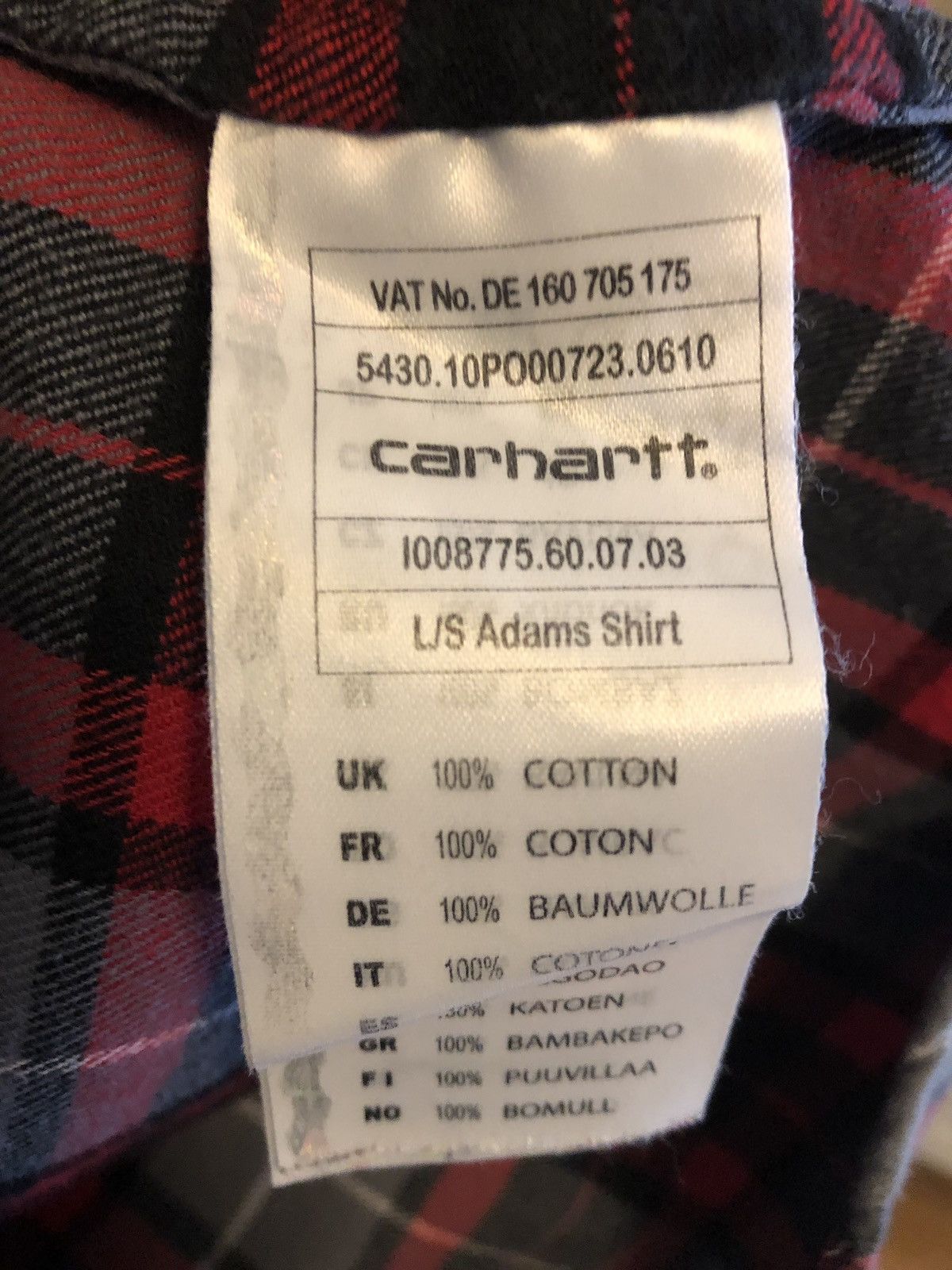 Carhartt Carhartt Adams western flannel checkered pocket shirt Size US S / EU 44-46 / 1 - 4 Thumbnail