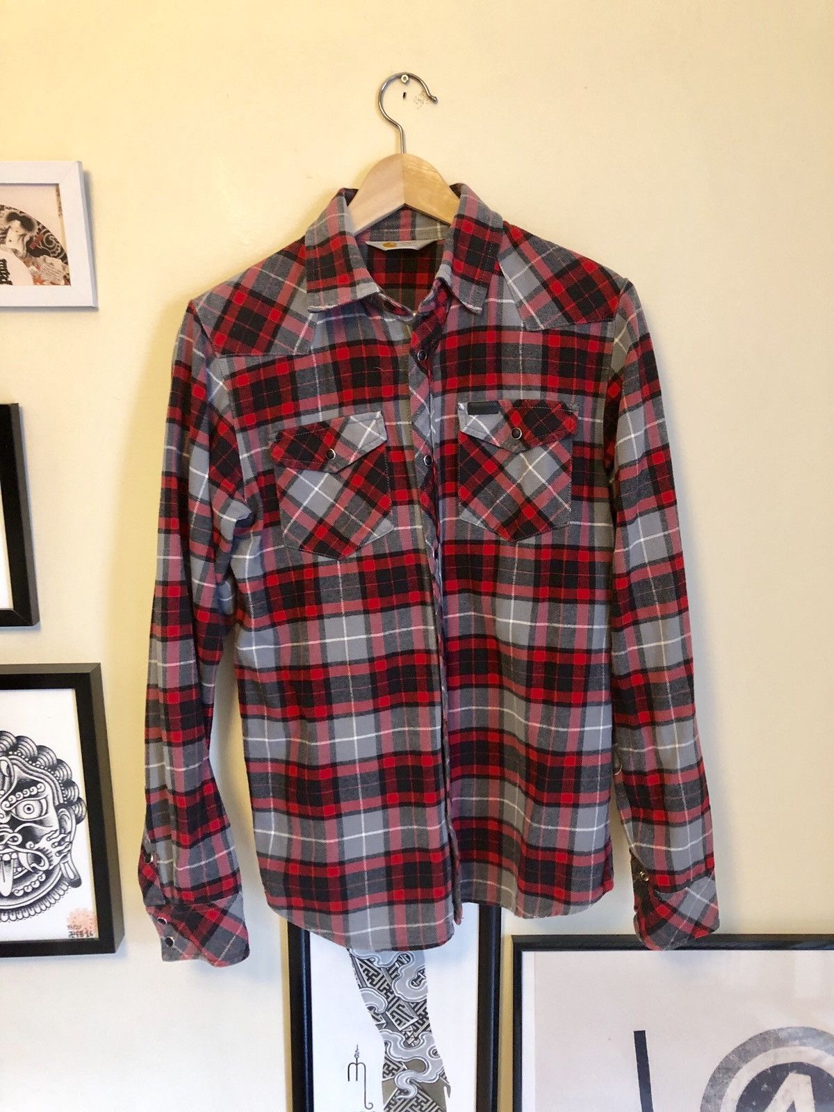 Carhartt Carhartt Adams western flannel checkered pocket shirt Size US S / EU 44-46 / 1 - 2 Thumbnail