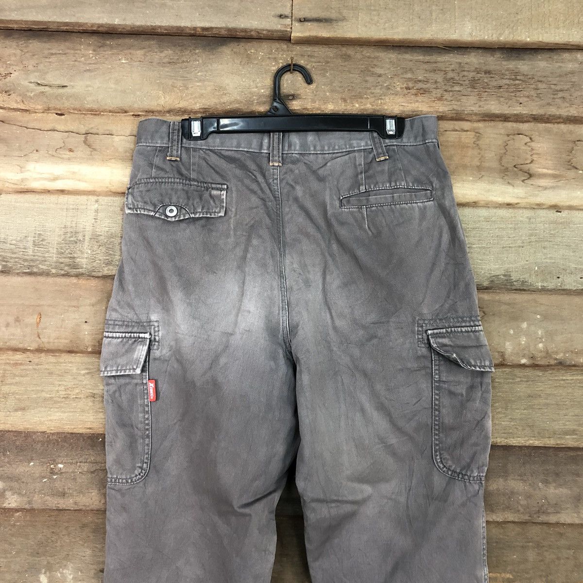 Japanese Brand D Xebex faded Grey Multipocket Tactical Cargo Pants #c966 Size US 31 - 9 Thumbnail