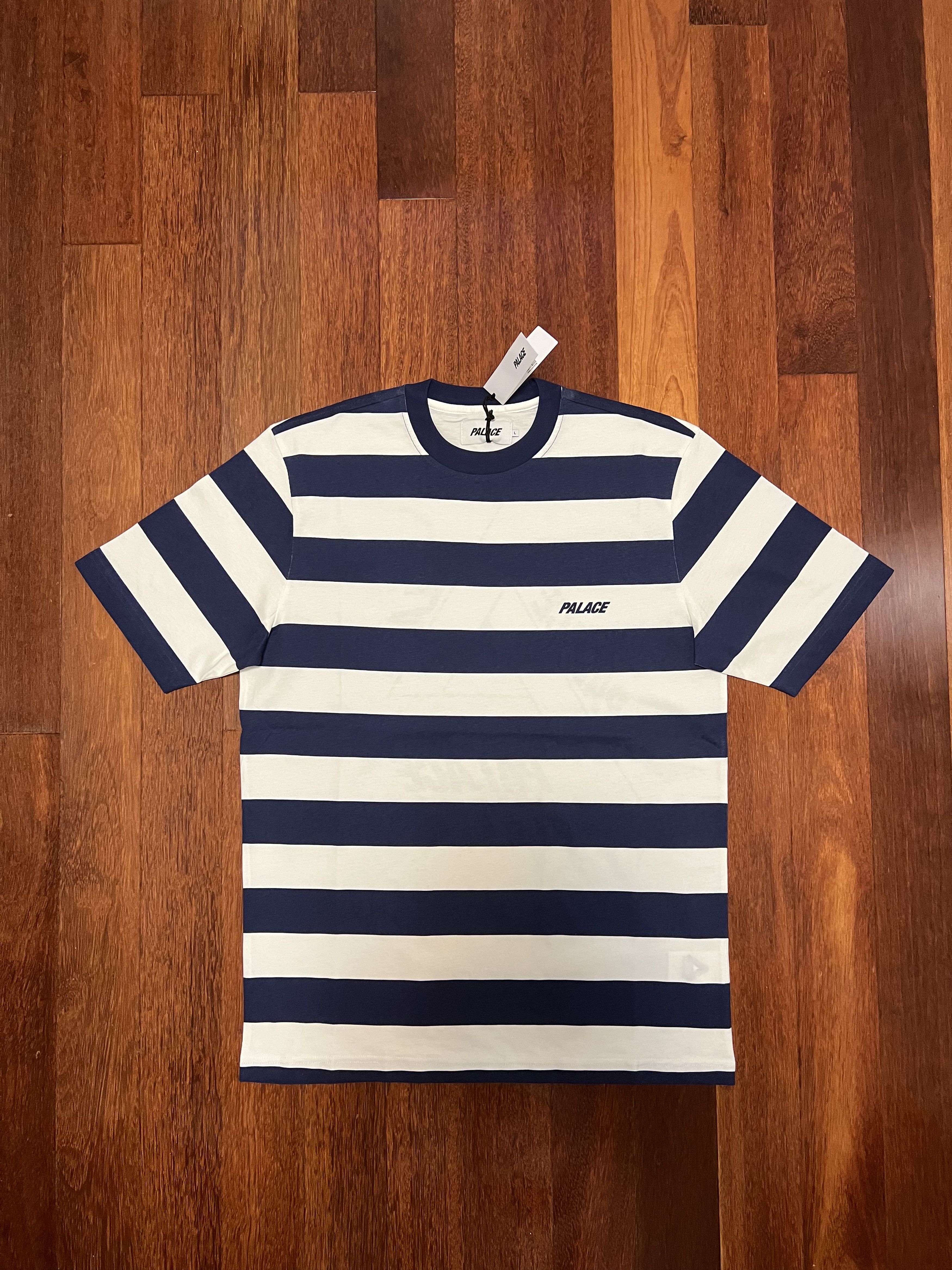 Palace 💚 2019 Palace Heavy T-Shirt Navy Large NEW Size US L / EU 52-54 / 3 - 4 Thumbnail