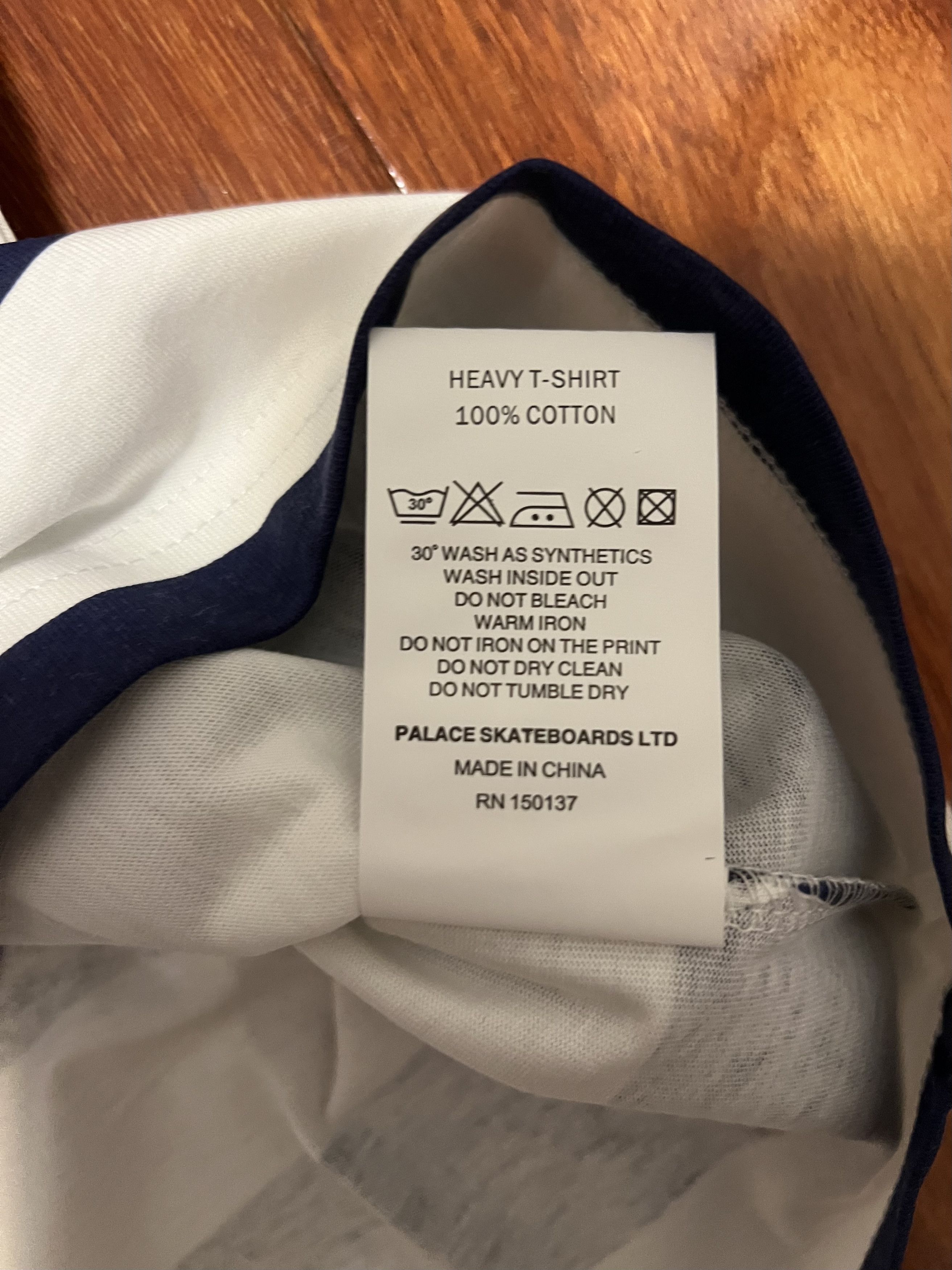 Palace 💚 2019 Palace Heavy T-Shirt Navy Large NEW Size US L / EU 52-54 / 3 - 11 Thumbnail