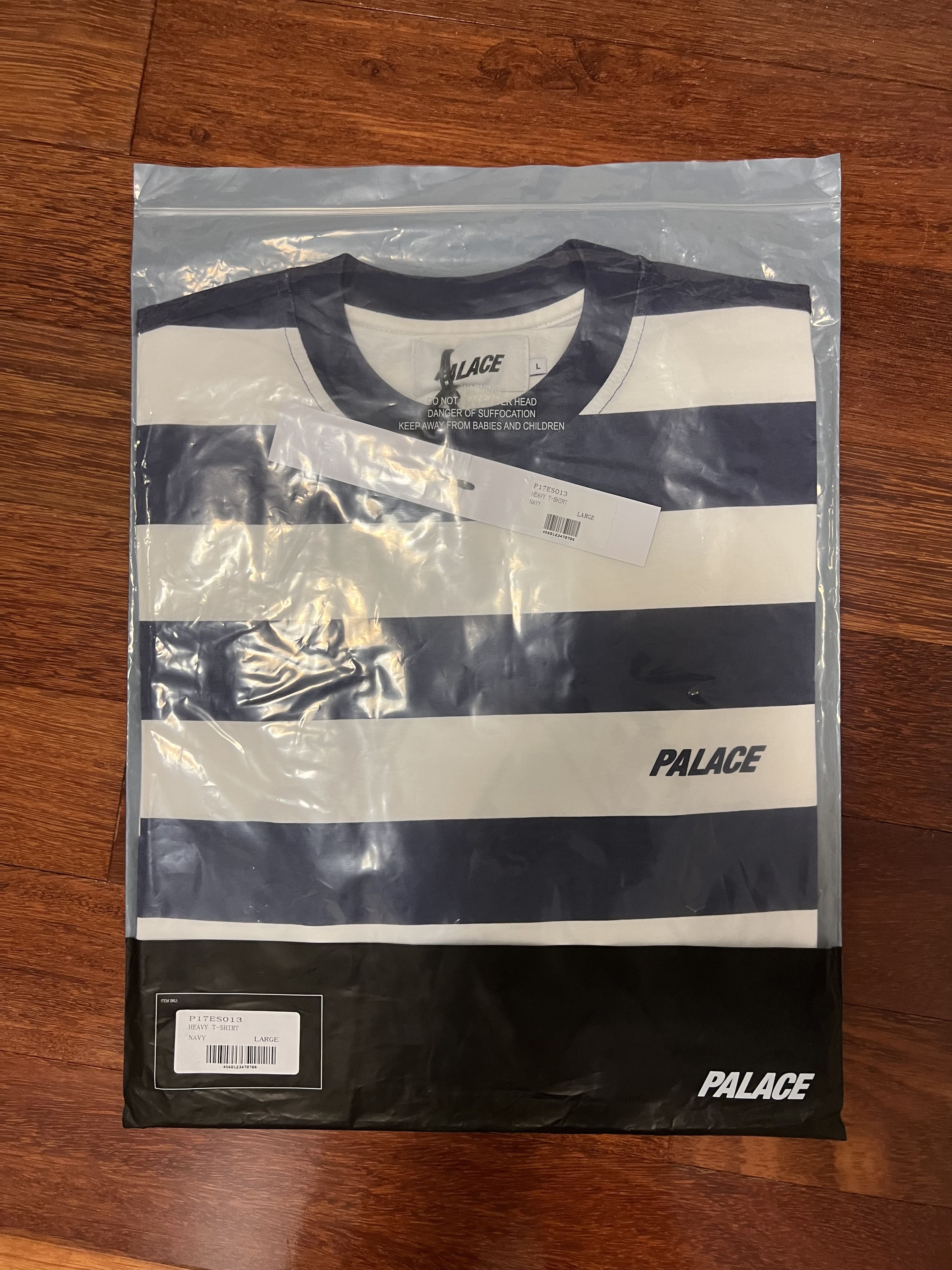 Palace 💚 2019 Palace Heavy T-Shirt Navy Large NEW Size US L / EU 52-54 / 3 - 12 Thumbnail