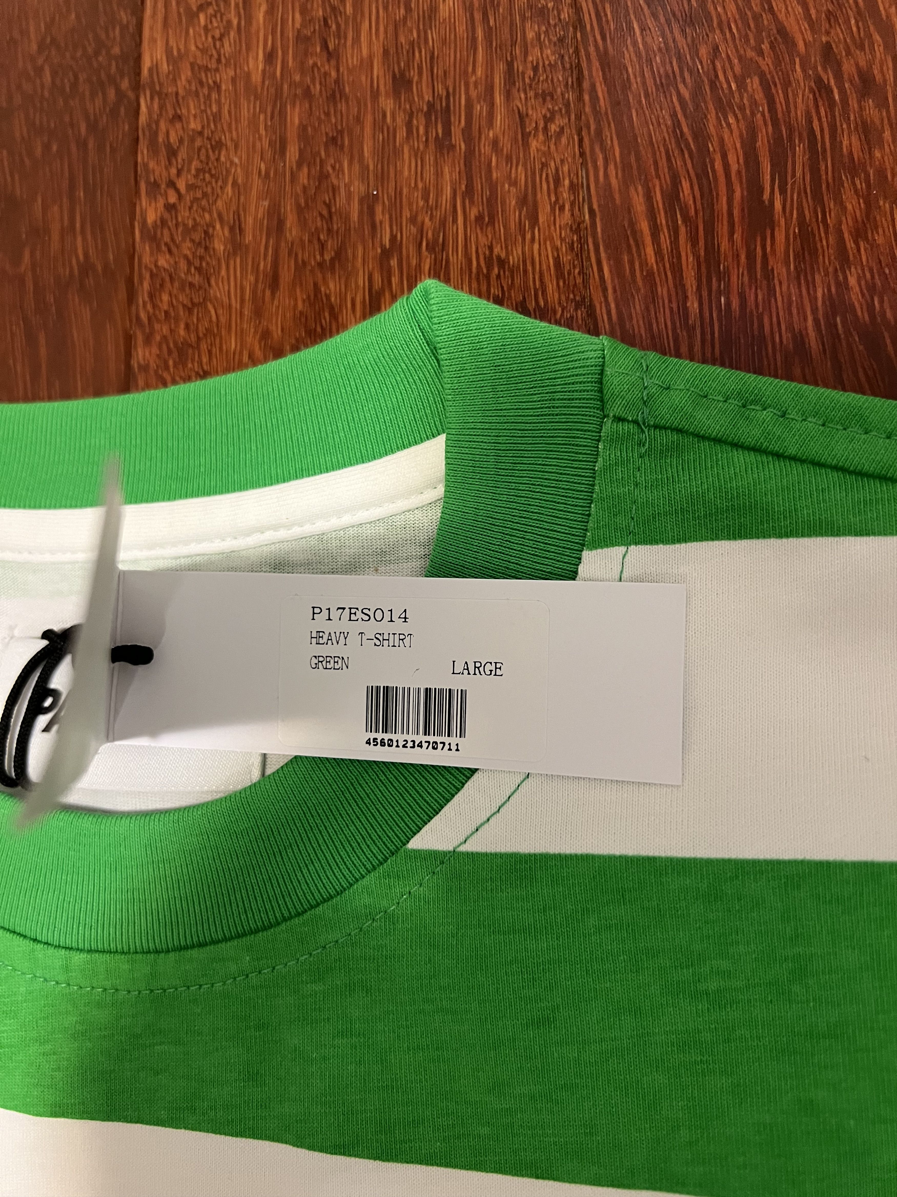 Palace 💚 2019 Palace Heavy T-Shirt Green Large NEW Size US L / EU 52-54 / 3 - 9 Thumbnail