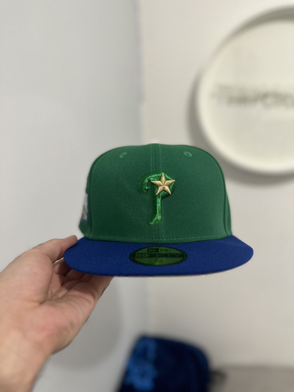 image of Hat Club x Mlb 7 1/8 All The Right Philadelphia Phillies Rushmore in Green, Men's
