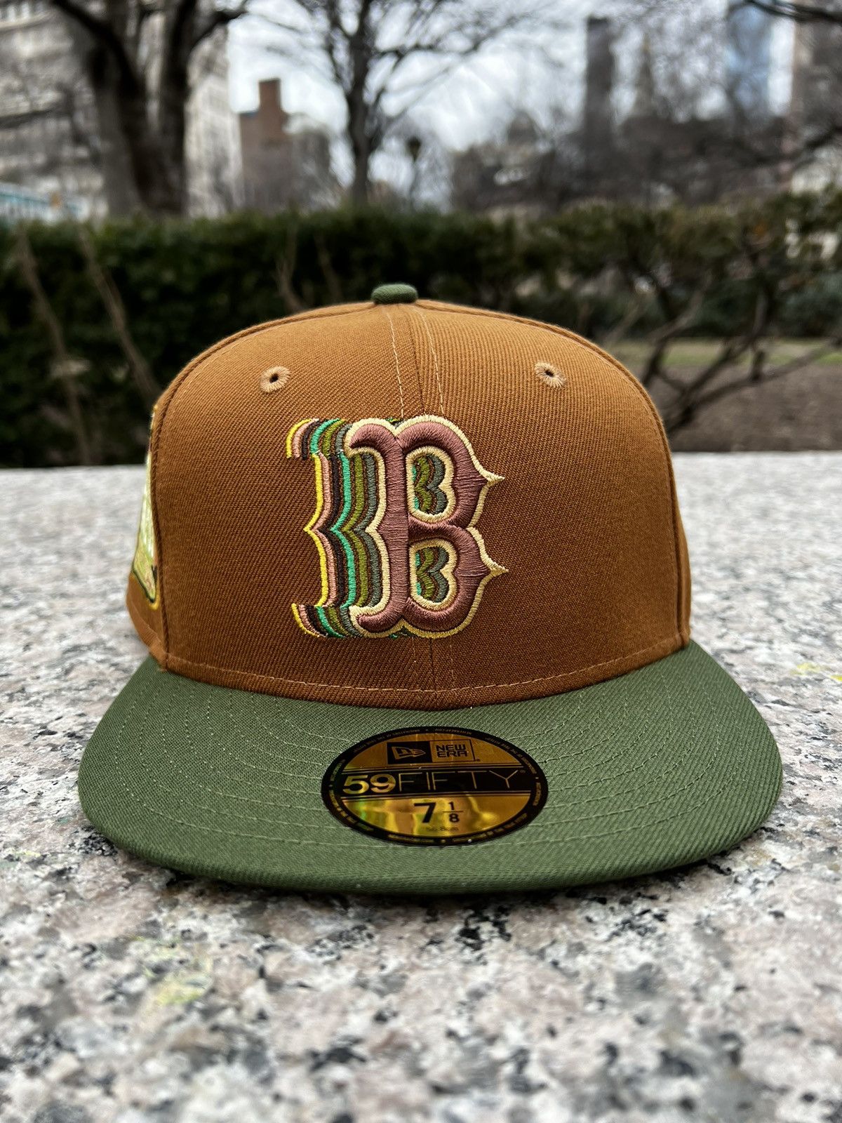 MLB × MyFitteds × New Era 71/8 MyFitteds Barret Final Fantasy Boston Red Sox Cascading Size ONE SIZE - 2 Thumbnail