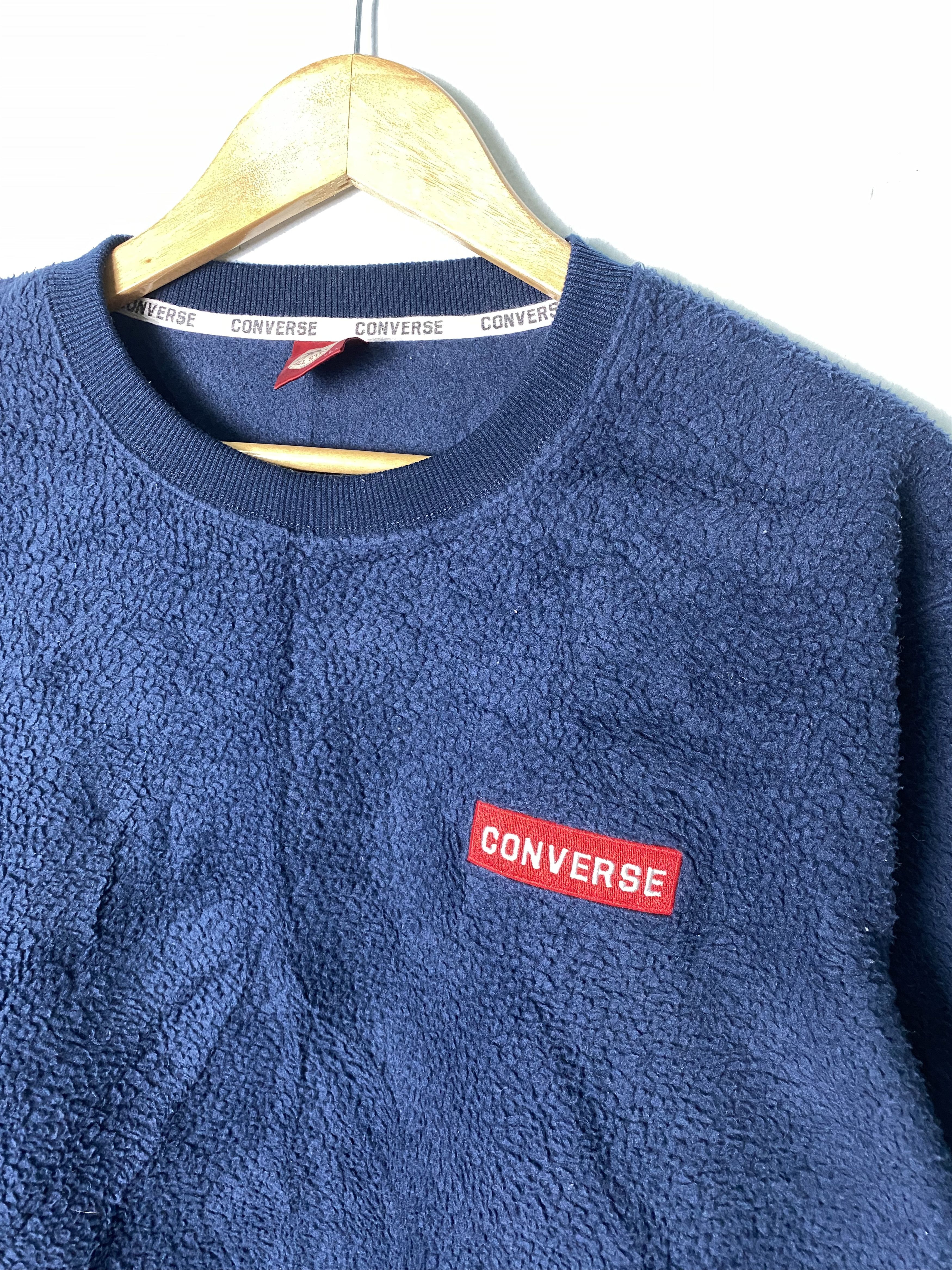 Converse Converse Fleece Swearshirt Size US M / EU 48-50 / 2 - 2 Thumbnail