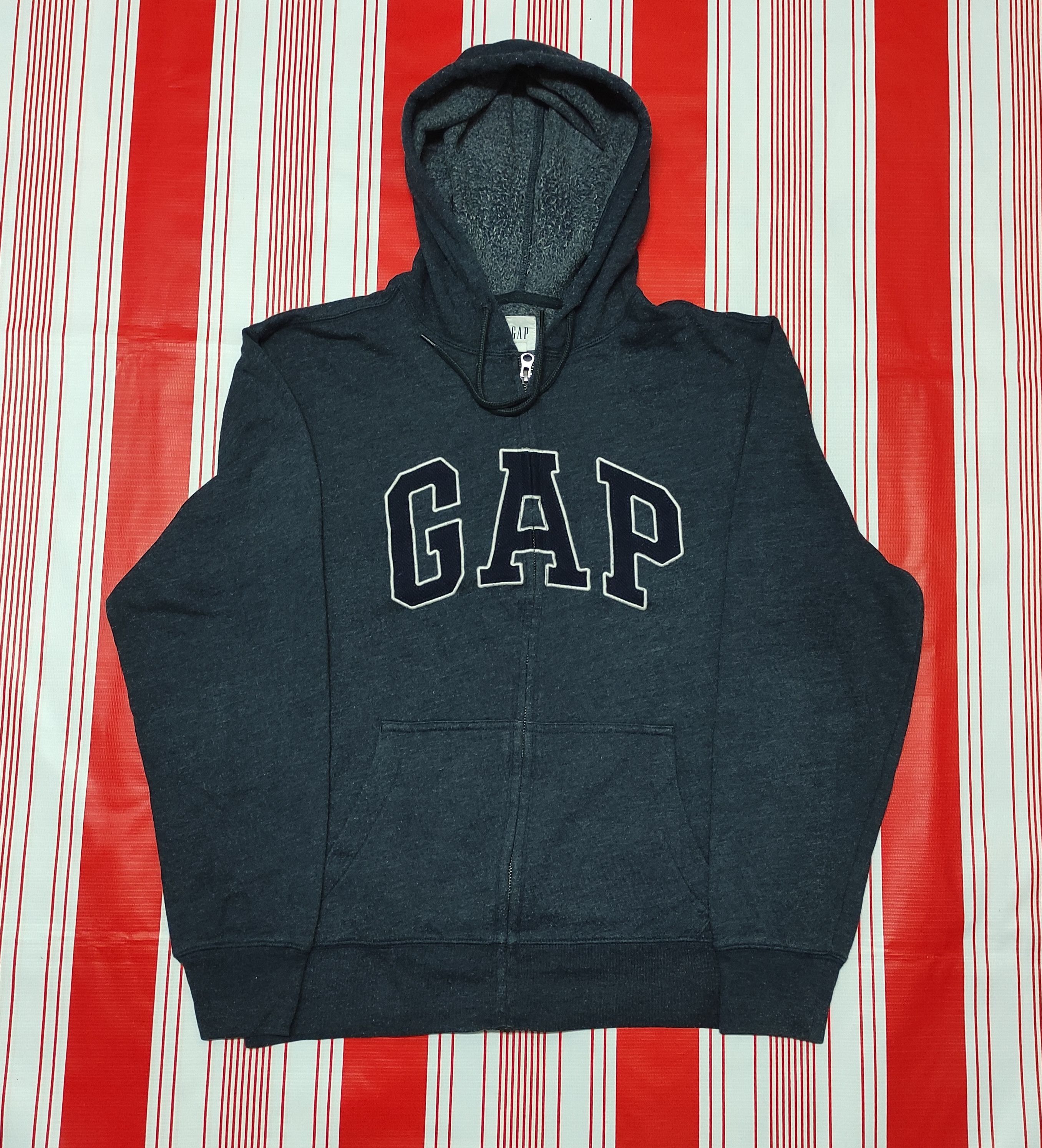Gap × Vintage Vintage Gap Hoodie Zipper gap big logo Size US M / EU 48-50 / 2 - 1 Thumbnail