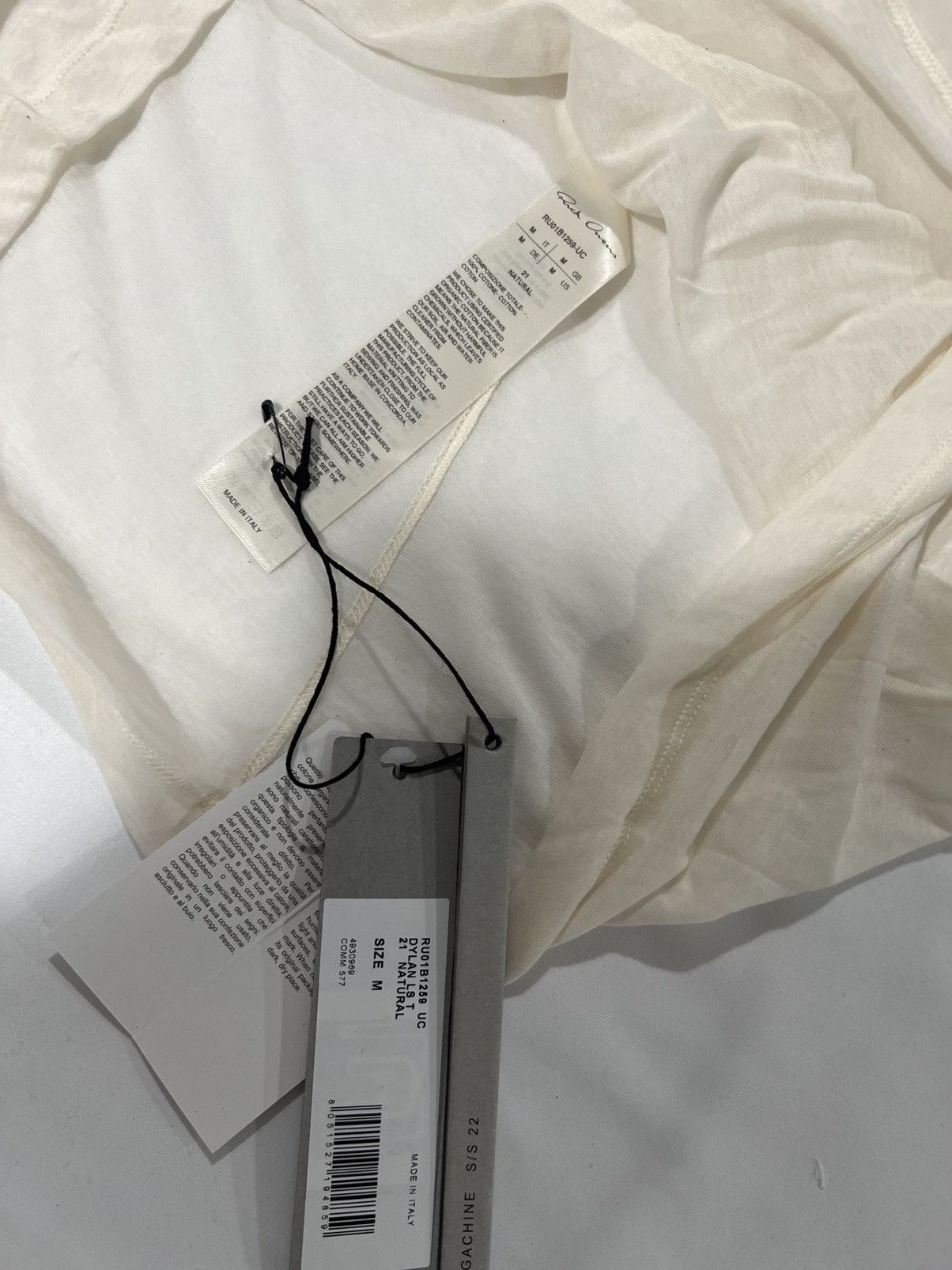 Rick Owens Rick Owens long sleeves t shirt. M. $430 Size US M / EU 48-50 / 2 - 3 Thumbnail