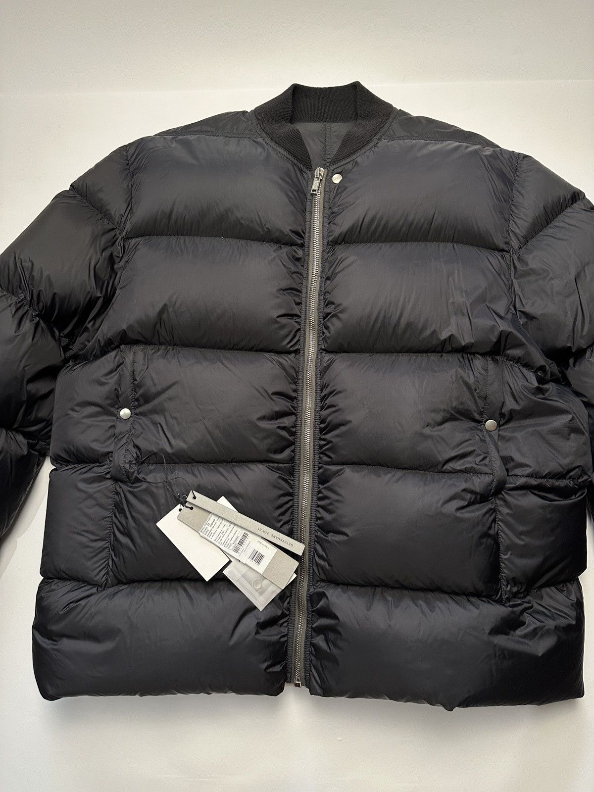 Rick Owens Rick Owens Puffer Bomber Jacket Size US XL / EU 56 / 4 - 14 Thumbnail