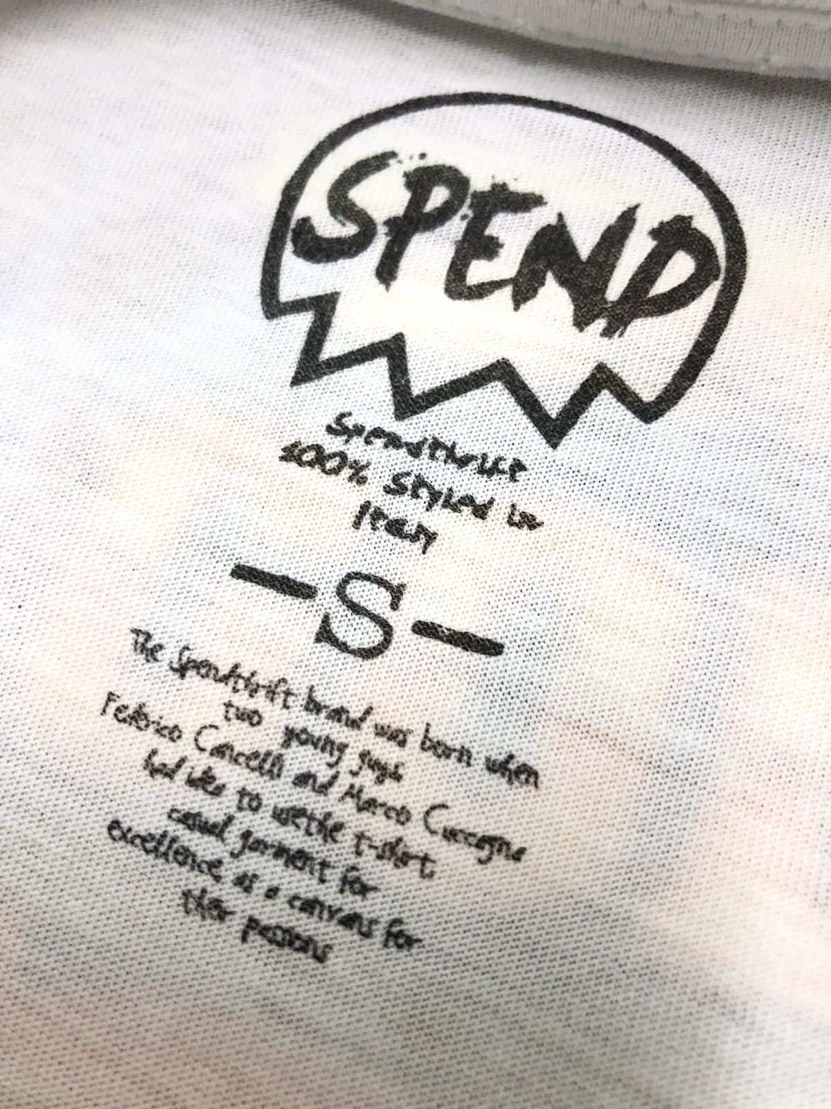 Other SPEND GIRL PHOTO TEE MADE IN ITALY 🇮🇹 SHIRT Size US S / EU 44-46 / 1 - 6 Thumbnail