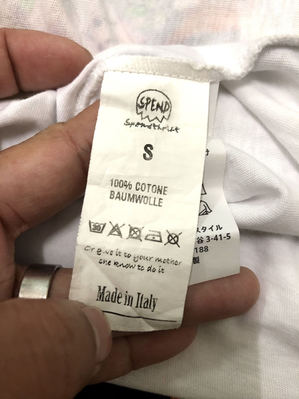 Other SPEND GIRL PHOTO TEE MADE IN ITALY 🇮🇹 SHIRT Size US S / EU 44-46 / 1 - 8 Thumbnail