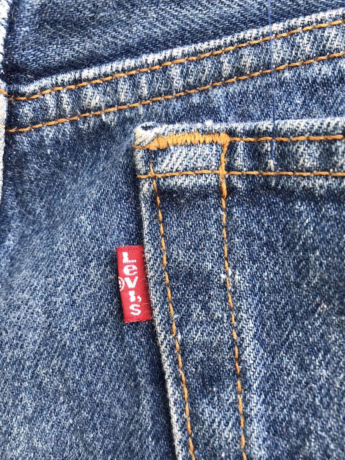 Levi's Vintage Levis Paint Splatter Denim Jeans USA button #524 Size US 38 / EU 54 - 13 Thumbnail