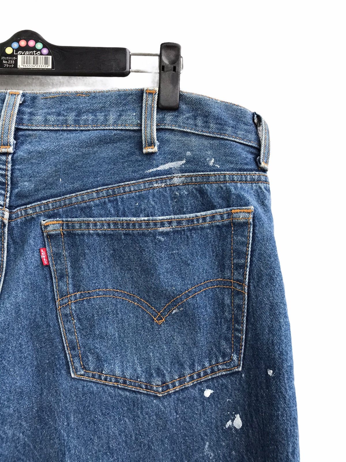 Levi's Vintage Levis Paint Splatter Denim Jeans USA button #524 Size US 38 / EU 54 - 3 Thumbnail