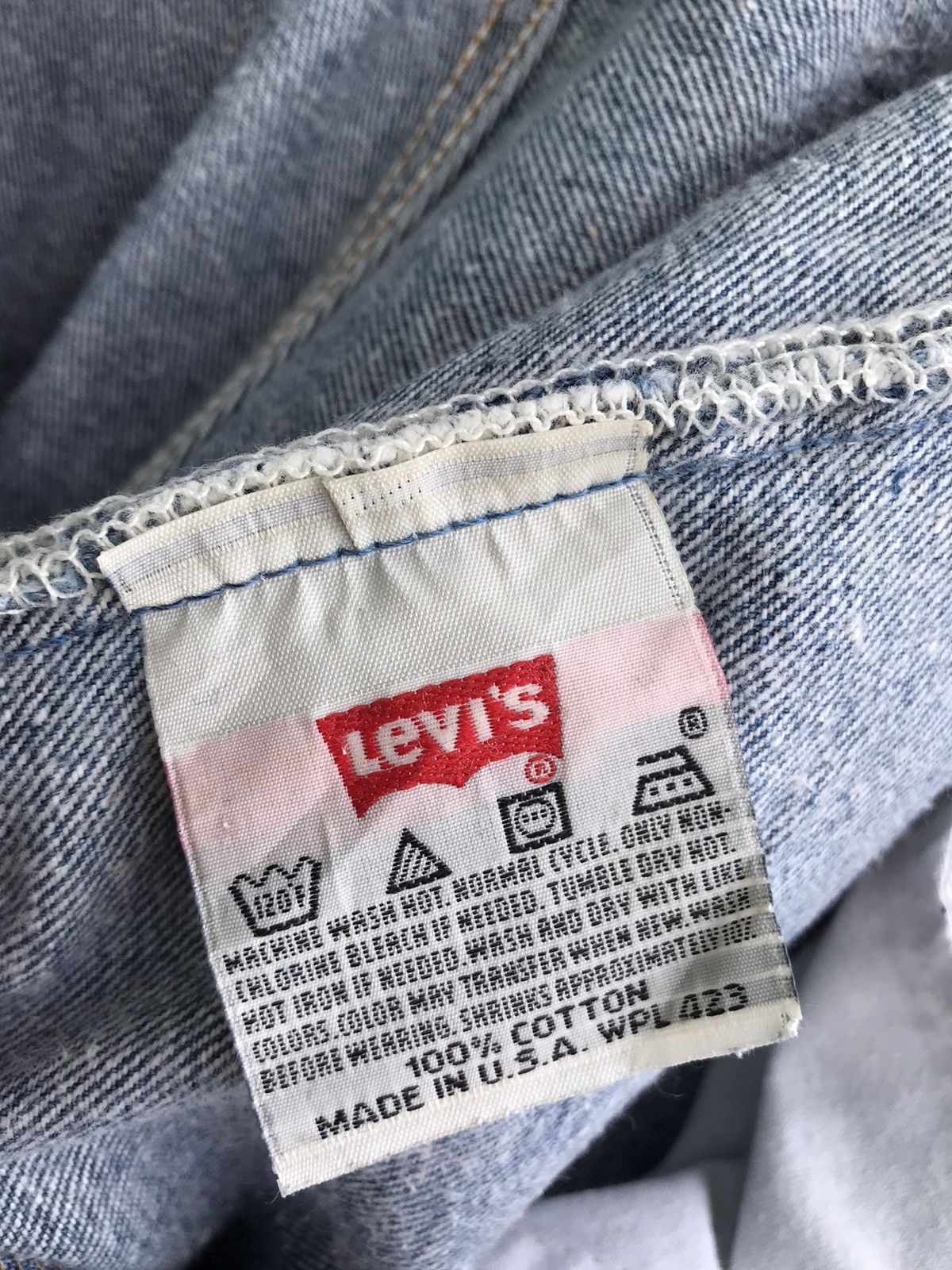 Levi's Vintage Levis Paint Splatter Denim Jeans USA button #524 Size US 38 / EU 54 - 10 Thumbnail