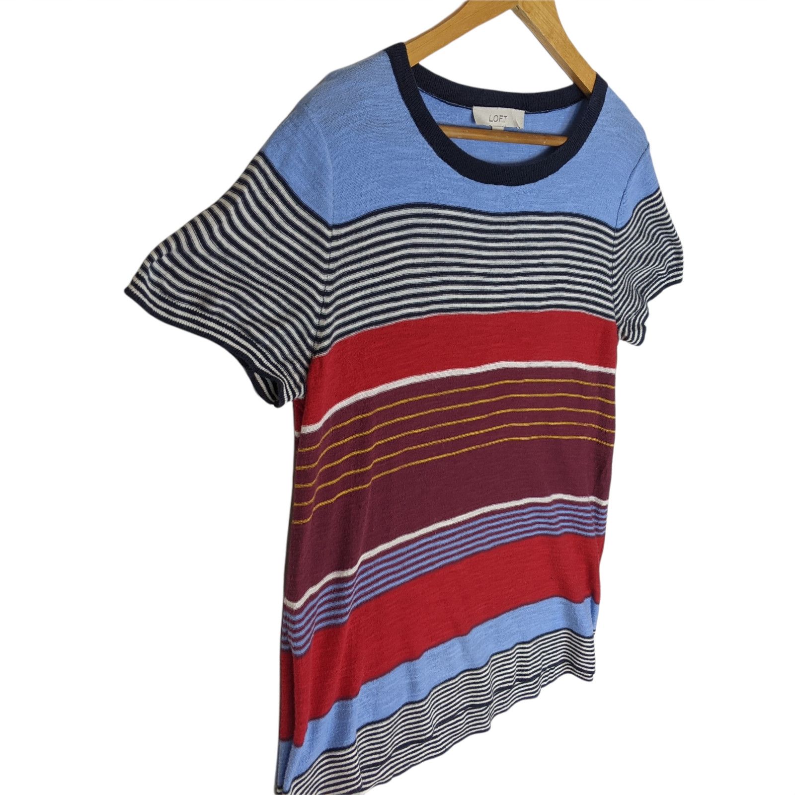 Japanese Brand LOFT Japan Striped T-Shirt Size US M / EU 48-50 / 2 - 3 Thumbnail