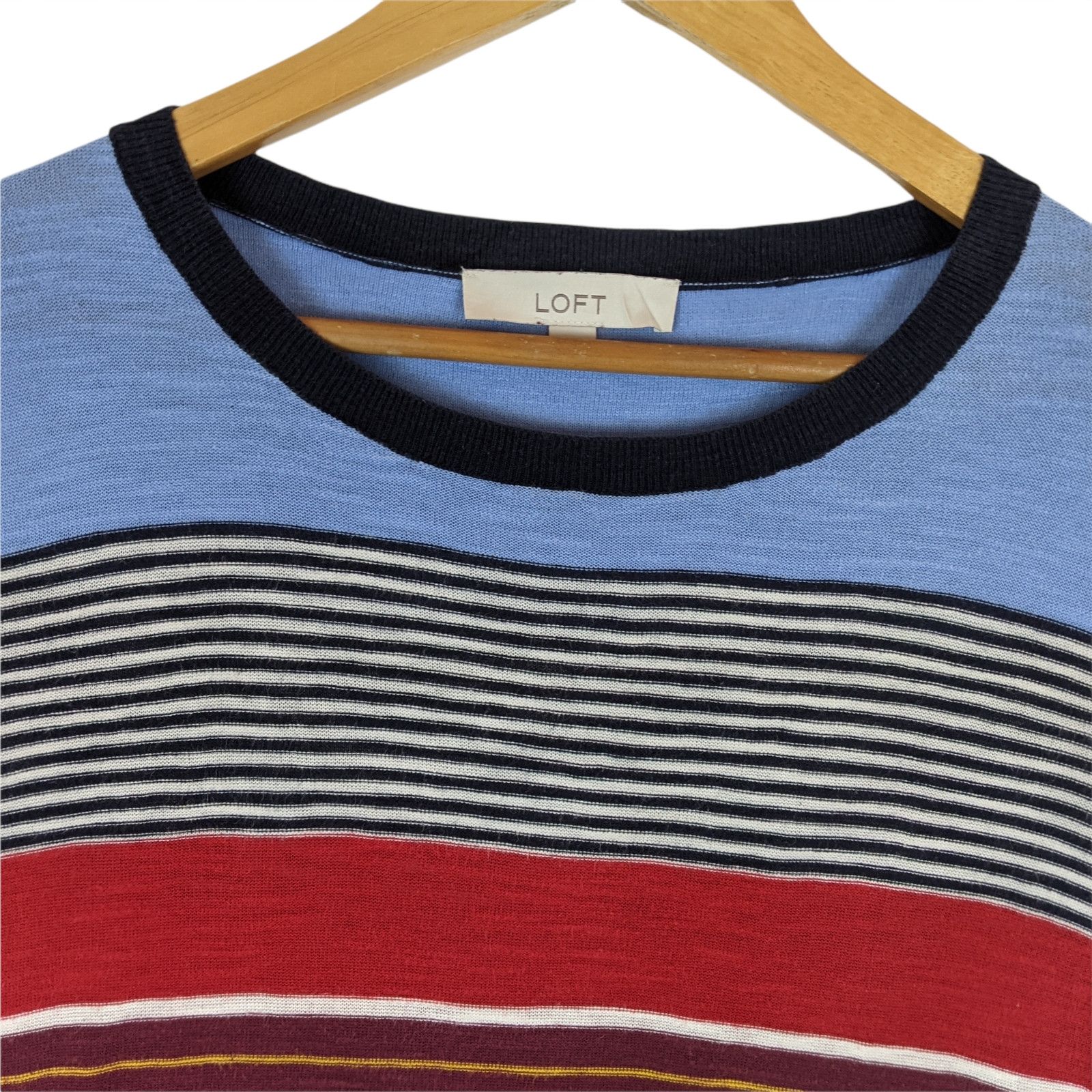 Japanese Brand LOFT Japan Striped T-Shirt Size US M / EU 48-50 / 2 - 4 Thumbnail
