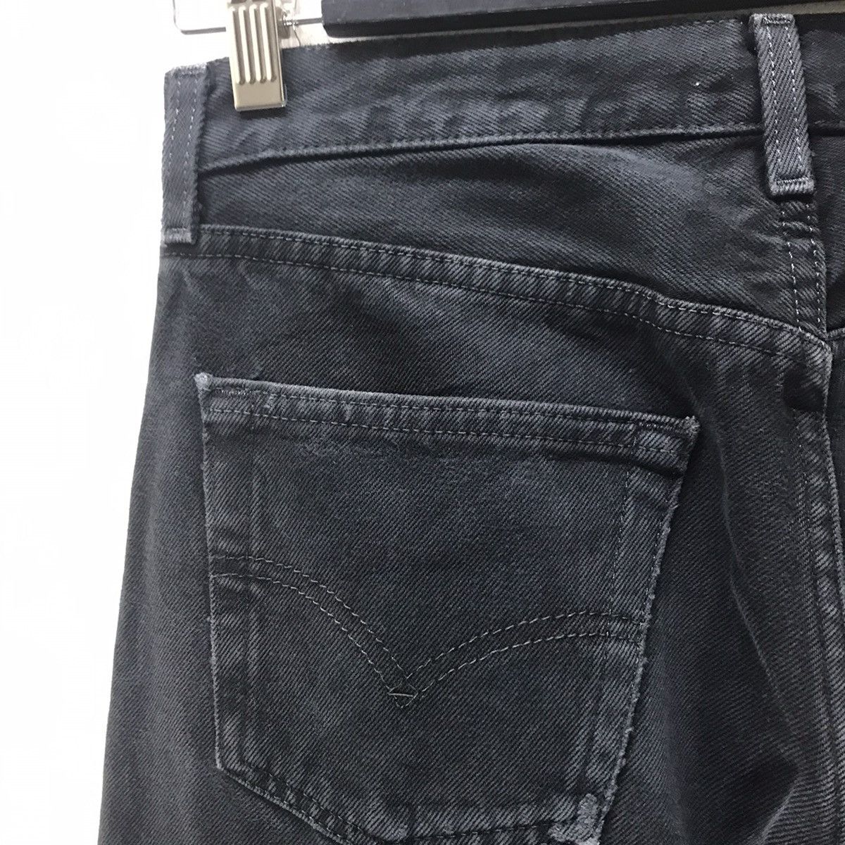 Levi's Vintage 90s Levis 501 Black Denim Jeans Made in USA Size US 31 - 12 Thumbnail