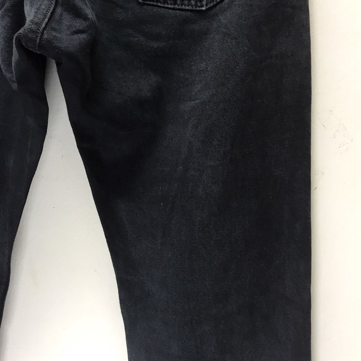 Levi's Vintage 90s Levis 501 Black Denim Jeans Made in USA Size US 31 - 15 Thumbnail