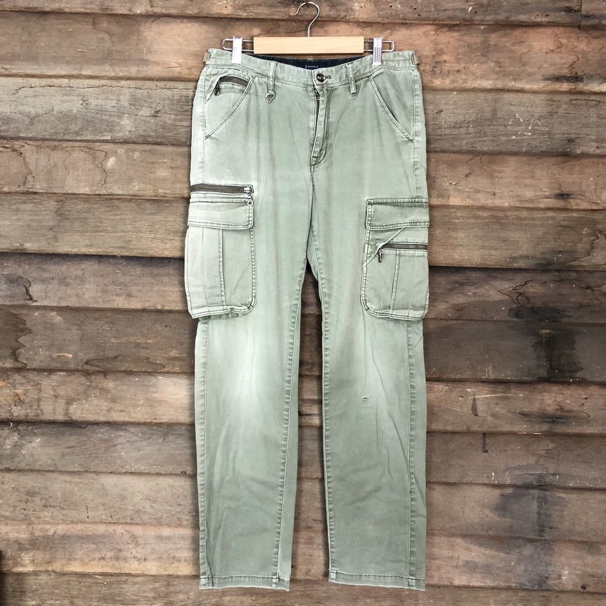 RAGEBLUE DL Rageblue faded Multipocket Tactical Cargo Pants #c991 Size US 29 - 1 Thumbnail
