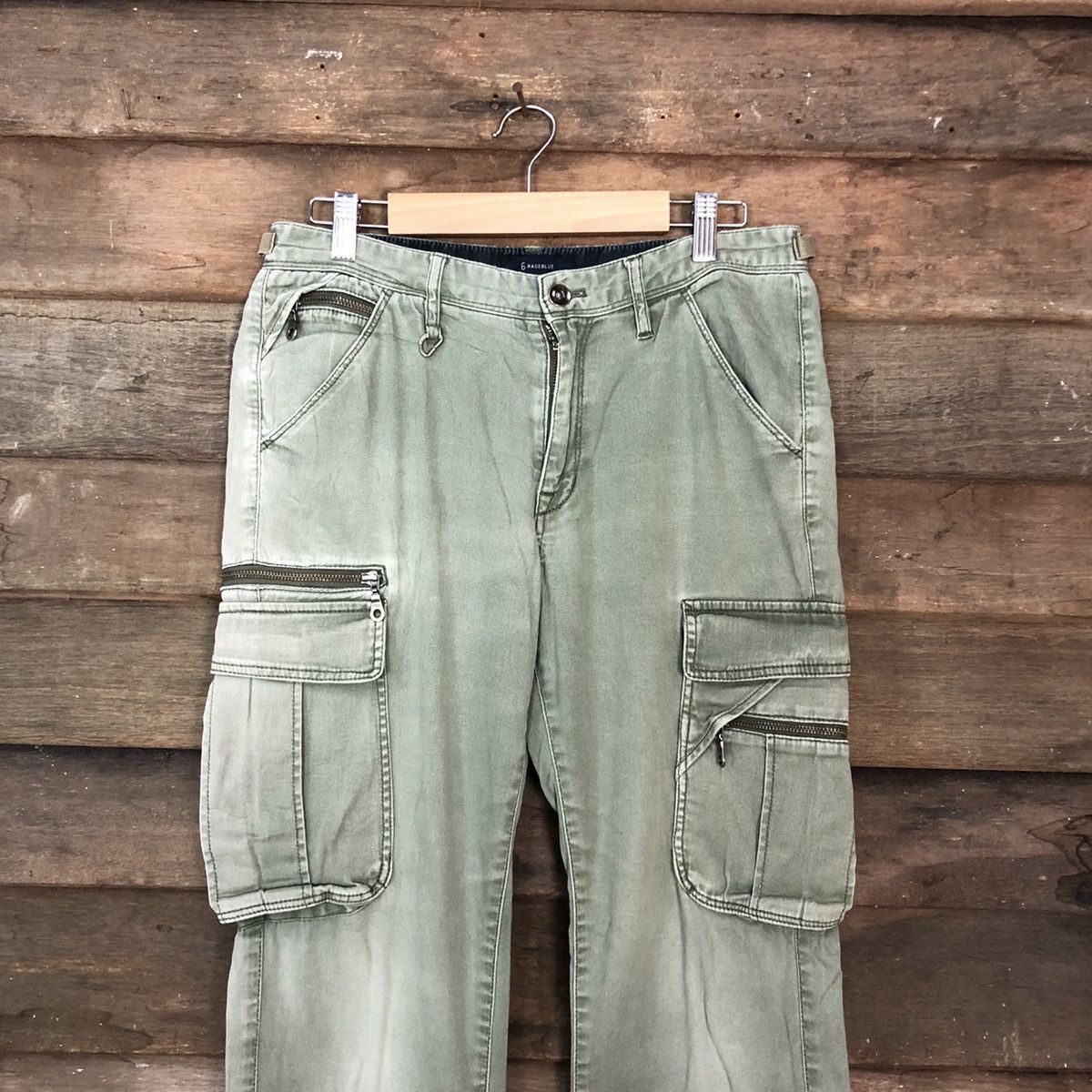 RAGEBLUE DL Rageblue faded Multipocket Tactical Cargo Pants #c991 Size US 29 - 2 Thumbnail