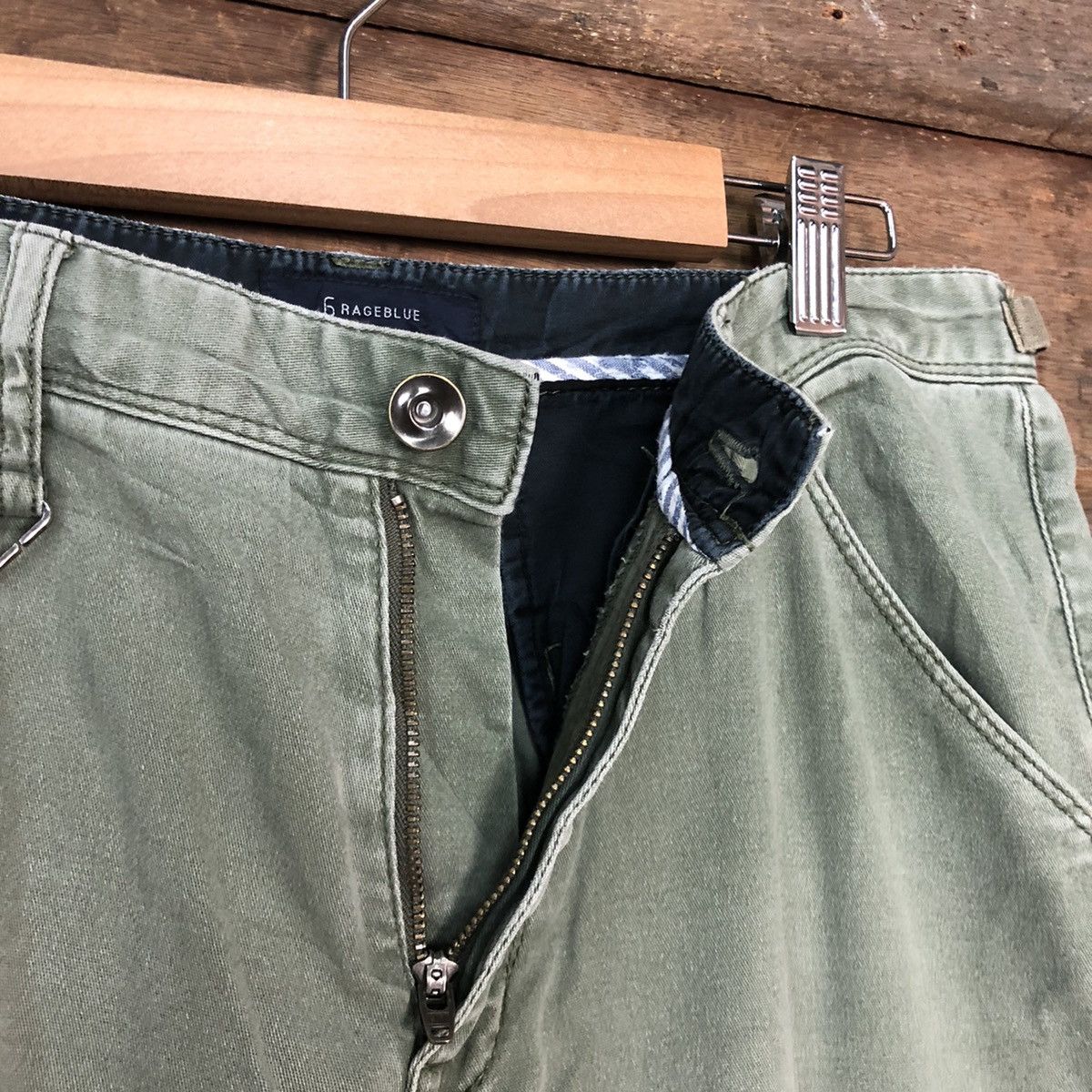RAGEBLUE DL Rageblue faded Multipocket Tactical Cargo Pants #c991 Size US 29 - 7 Thumbnail