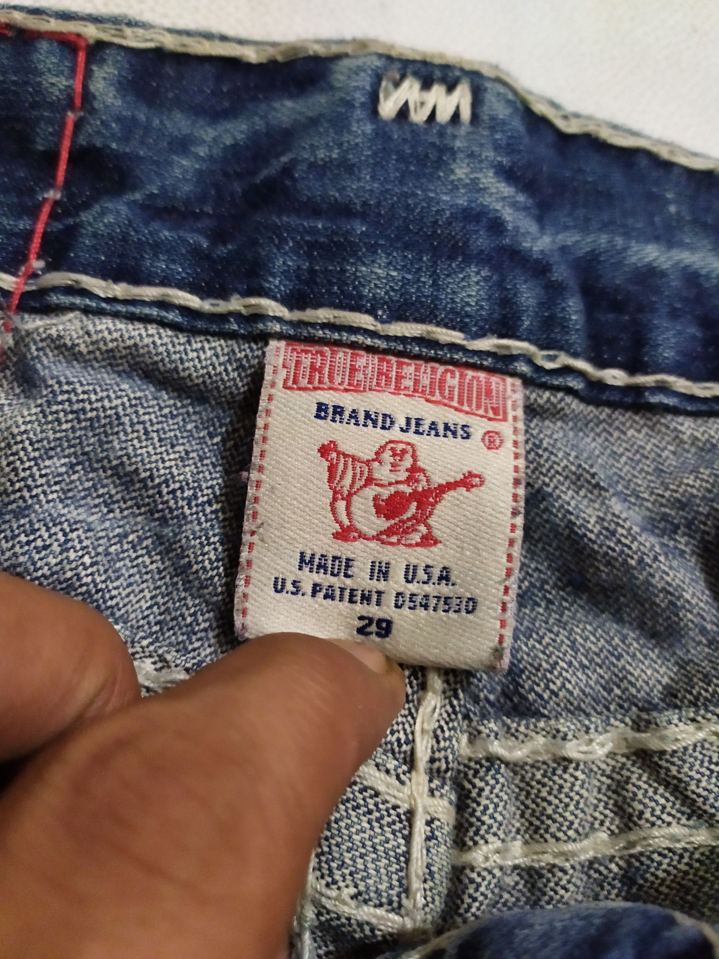 True Religion 🔥True Religion Joey Super T Bootcut Flare Denim Jeans Pants Size US 29 - 15 Thumbnail
