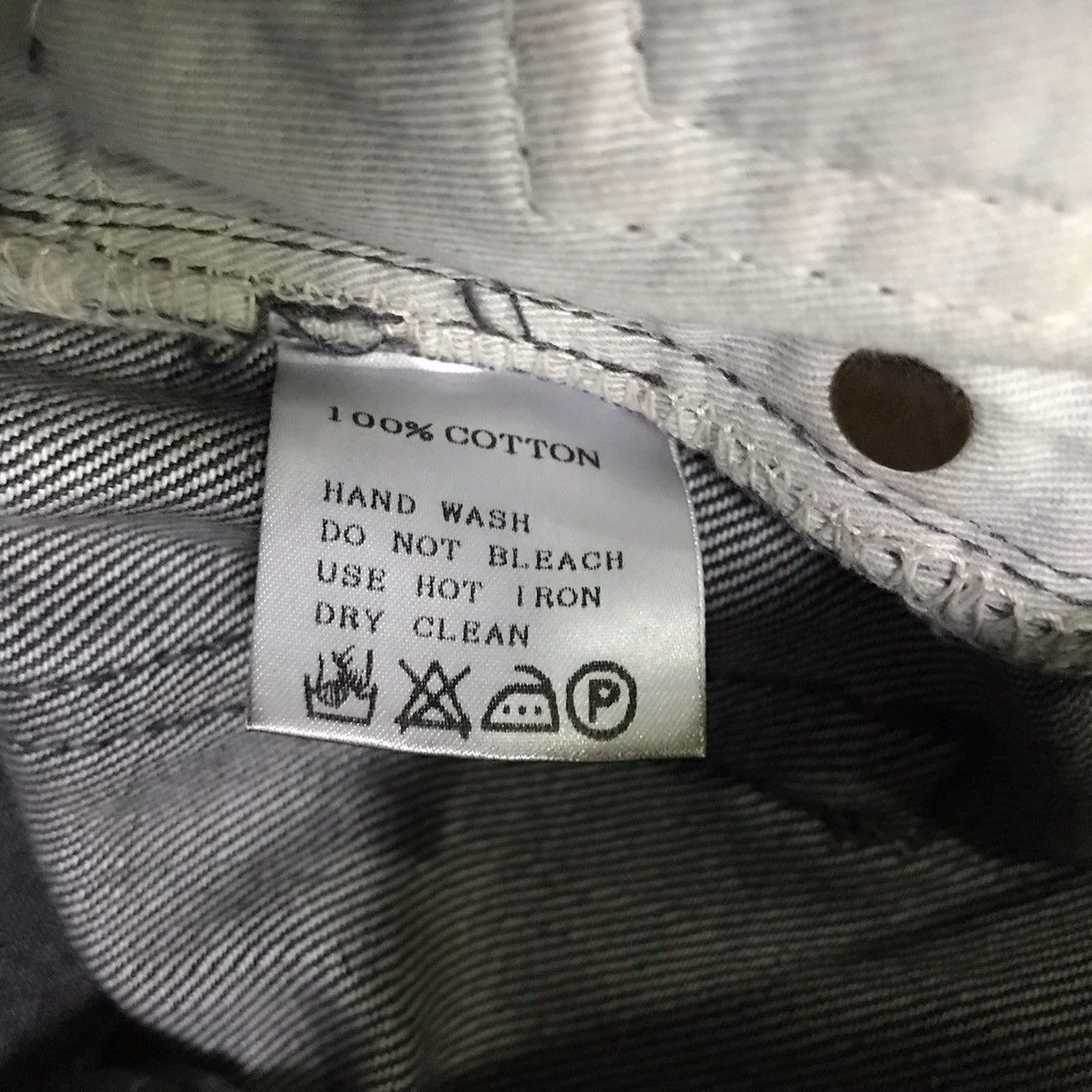 Japanese Brand TABLOID NEWS Japan Dark Grey Denim Jeans Made In Japan Size US 30 / EU 46 - 8 Thumbnail