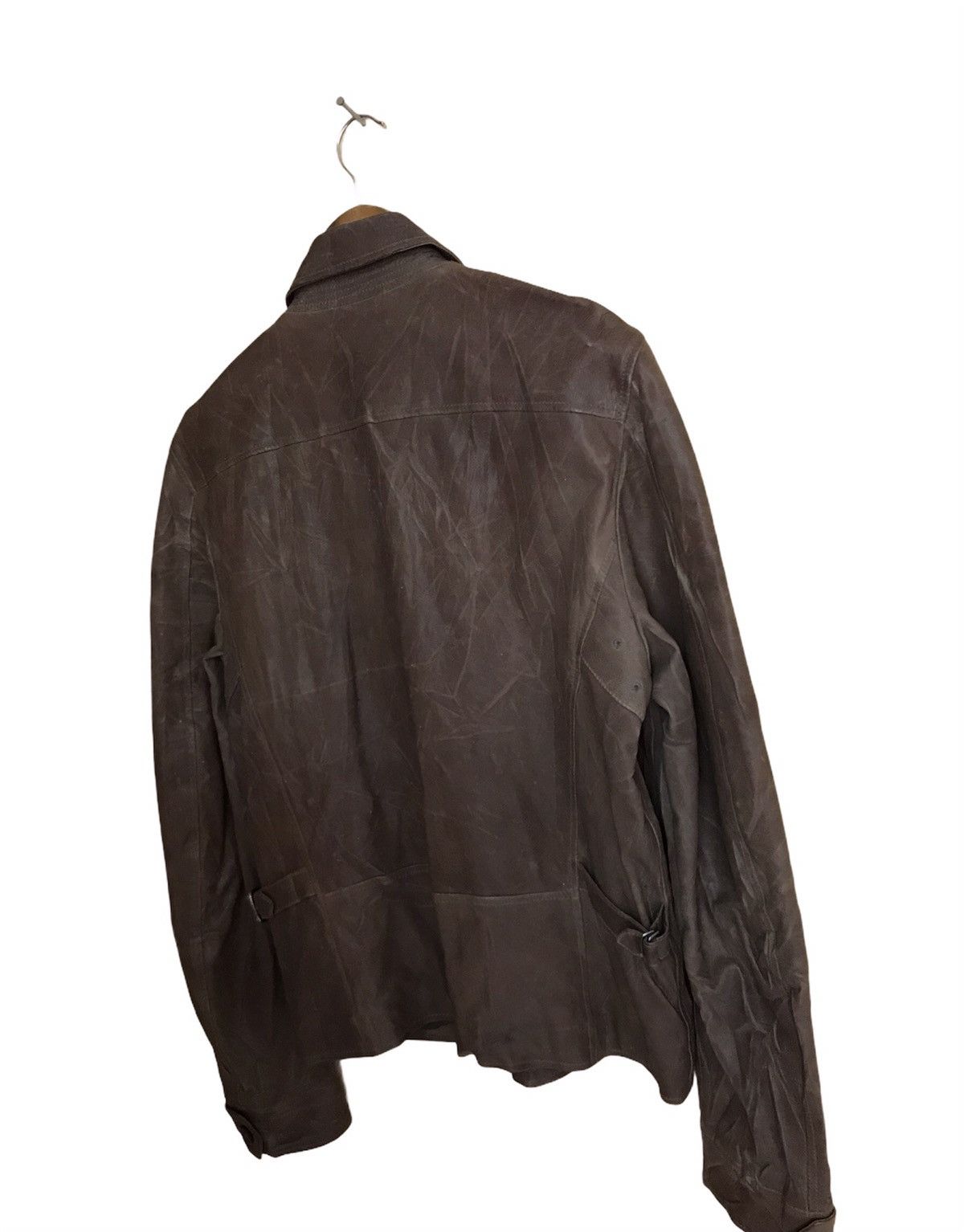 Jil Sander RARE JIL SANDER RAF SIMON BIKER LEATHER JACKET Size US S / EU 44-46 / 1 - 6 Thumbnail