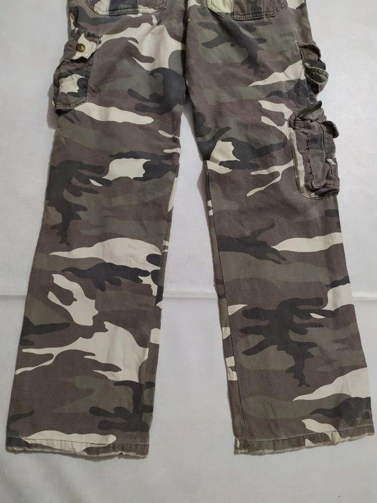 Japanese Brand 🔥UNKNOWN Cargo Multipocket Gas Mask Tactical Camo Pants Size US 29 - 6 Thumbnail