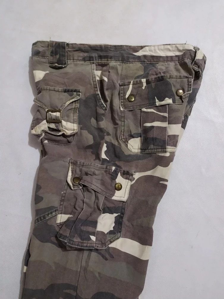 Japanese Brand 🔥UNKNOWN Cargo Multipocket Gas Mask Tactical Camo Pants Size US 29 - 10 Thumbnail