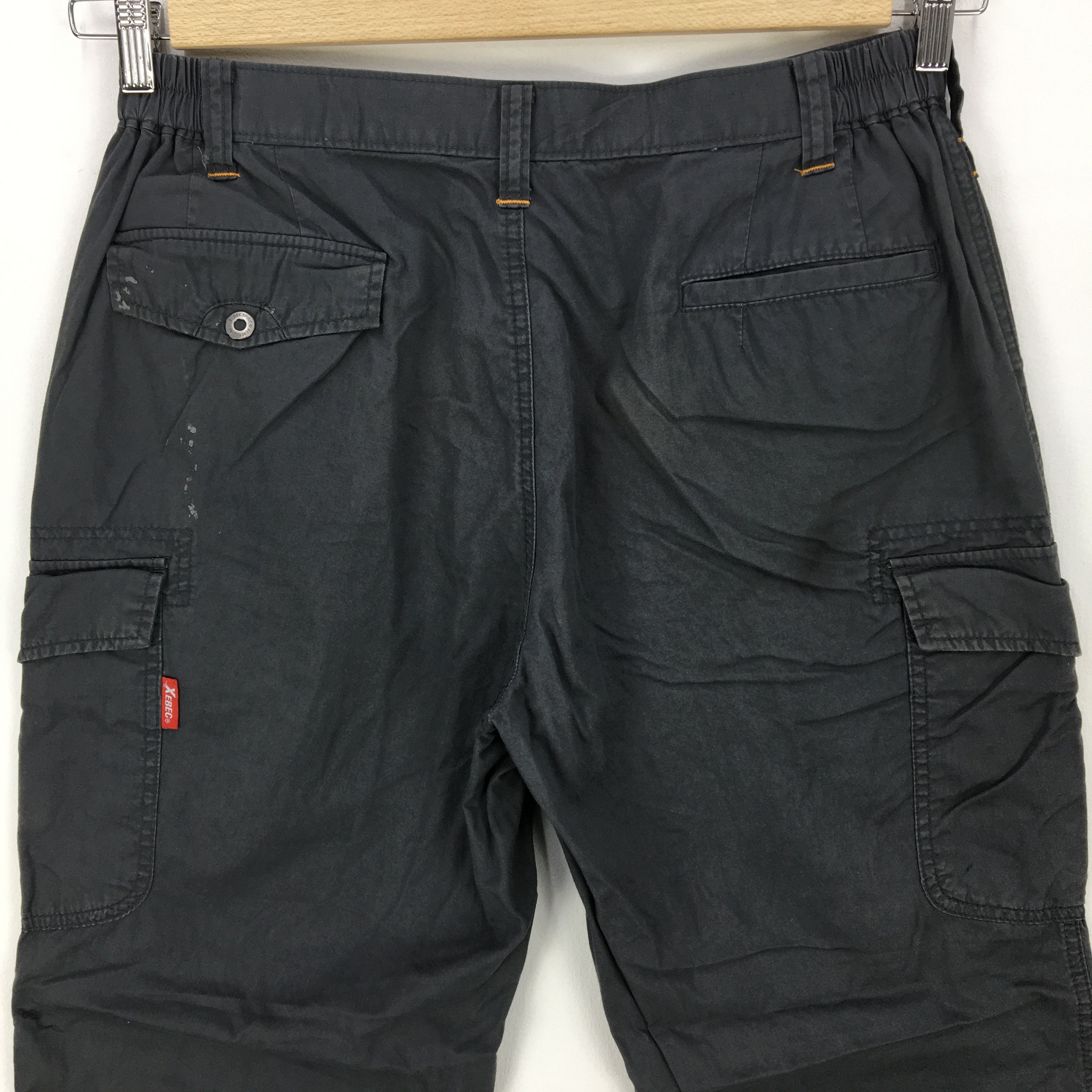 Japanese Brand × Vintage Japanese Cargo Pants Multi Pocket Tactical Utility Trousers Size US 32 / EU 48 - 4 Thumbnail
