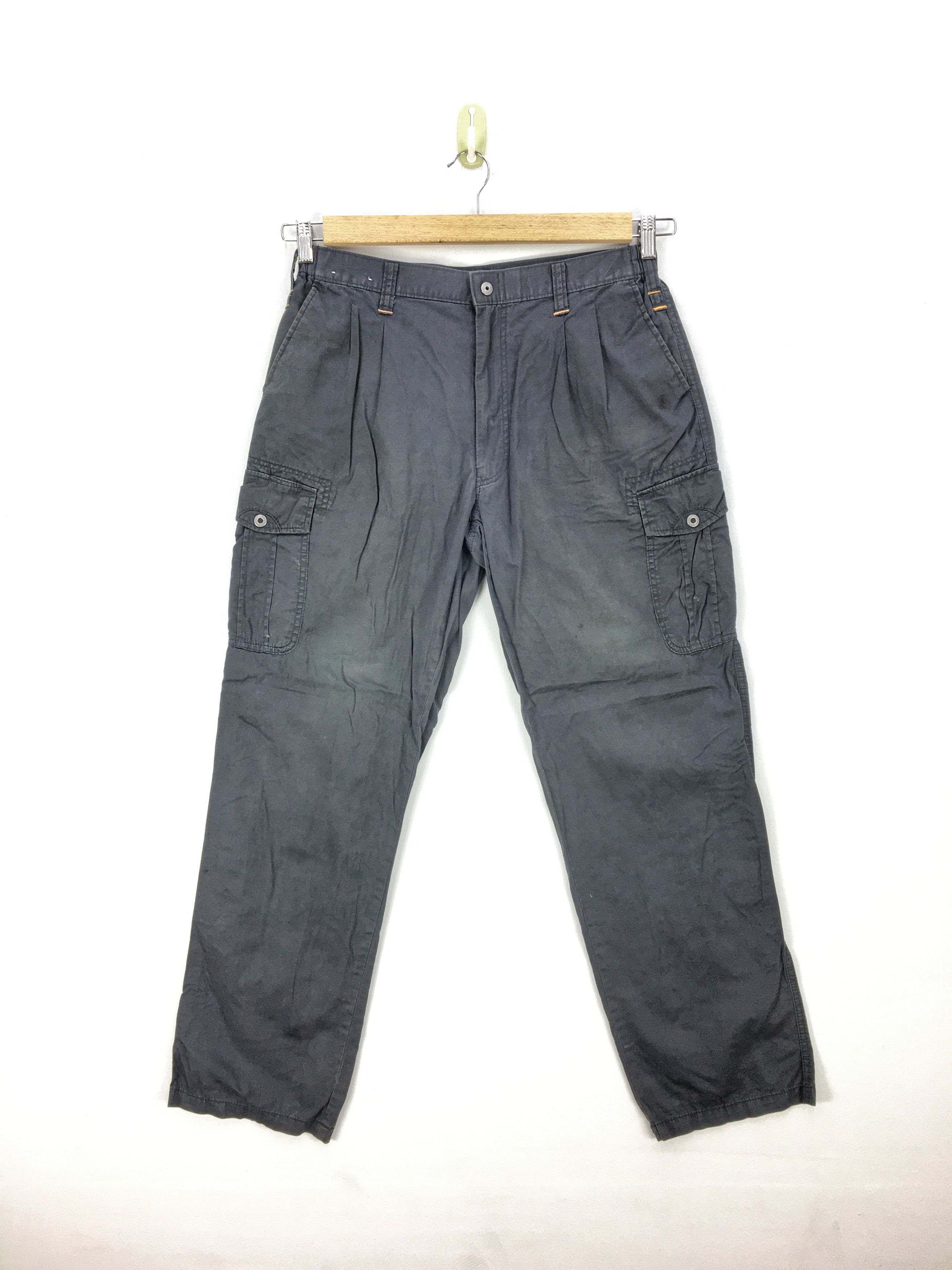 Japanese Cargo Pants Multi Pocket Tactical Utility Trousers
