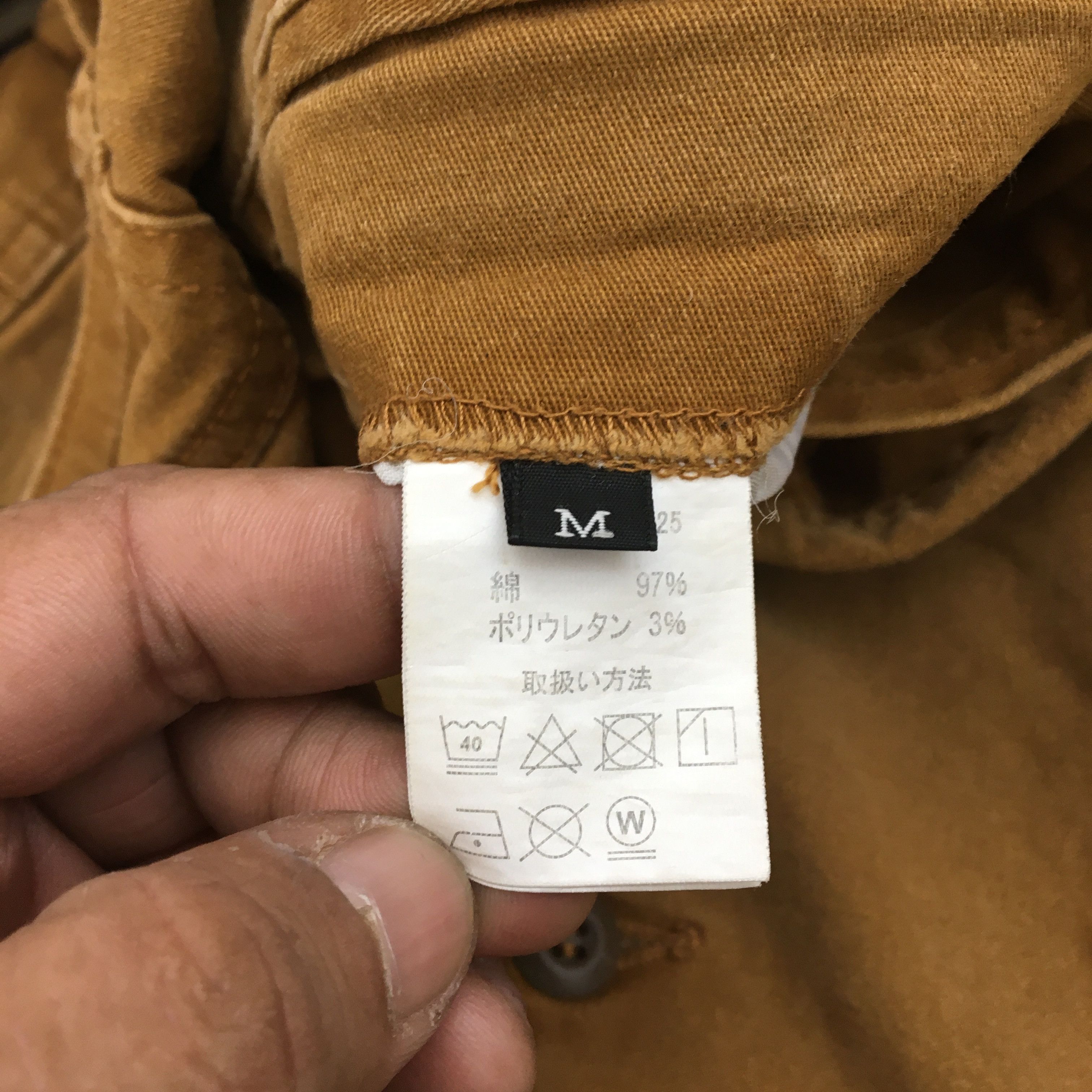 Japanese Brand × Vintage Japanese Cargo Pants Multi Pocket Military Fatigue Trousers Size 29" - 7 Thumbnail