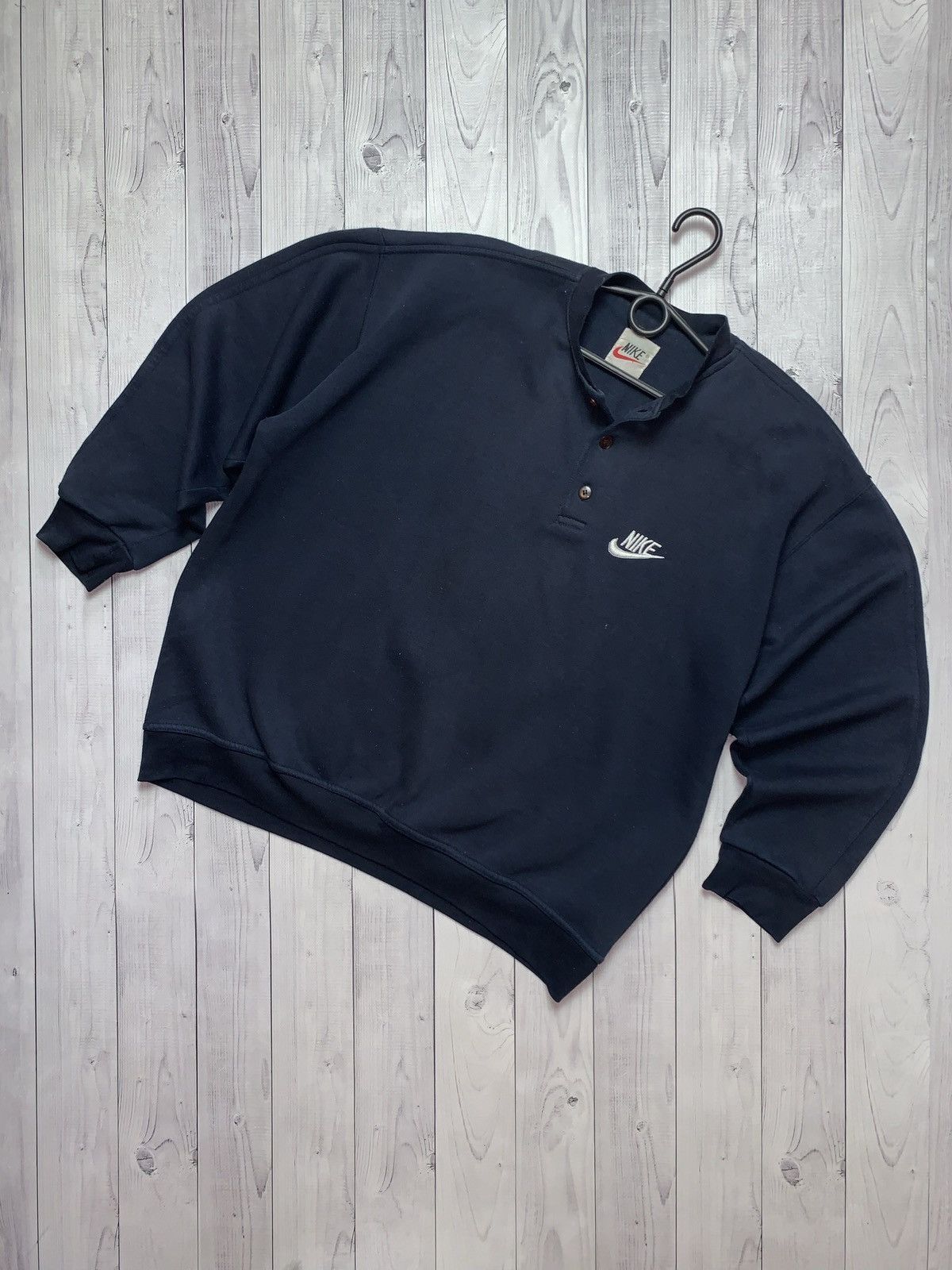 Nike × Vintage Vintage Nike sweatshirt logo size M/L Size US M / EU 48-50 / 2 - 1 Thumbnail
