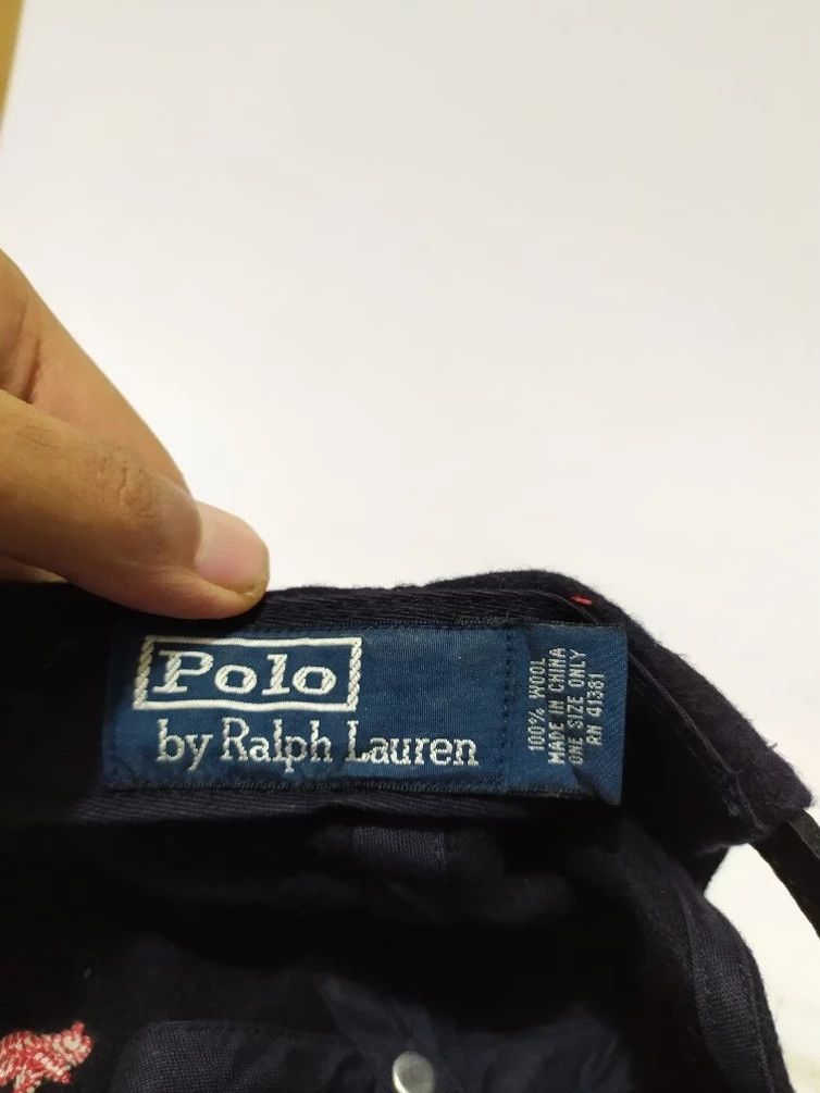 Polo Ralph Lauren 🔥Vintage Polo Ralph Lauren alpaca wool hat sportsman Size ONE SIZE - 8 Thumbnail