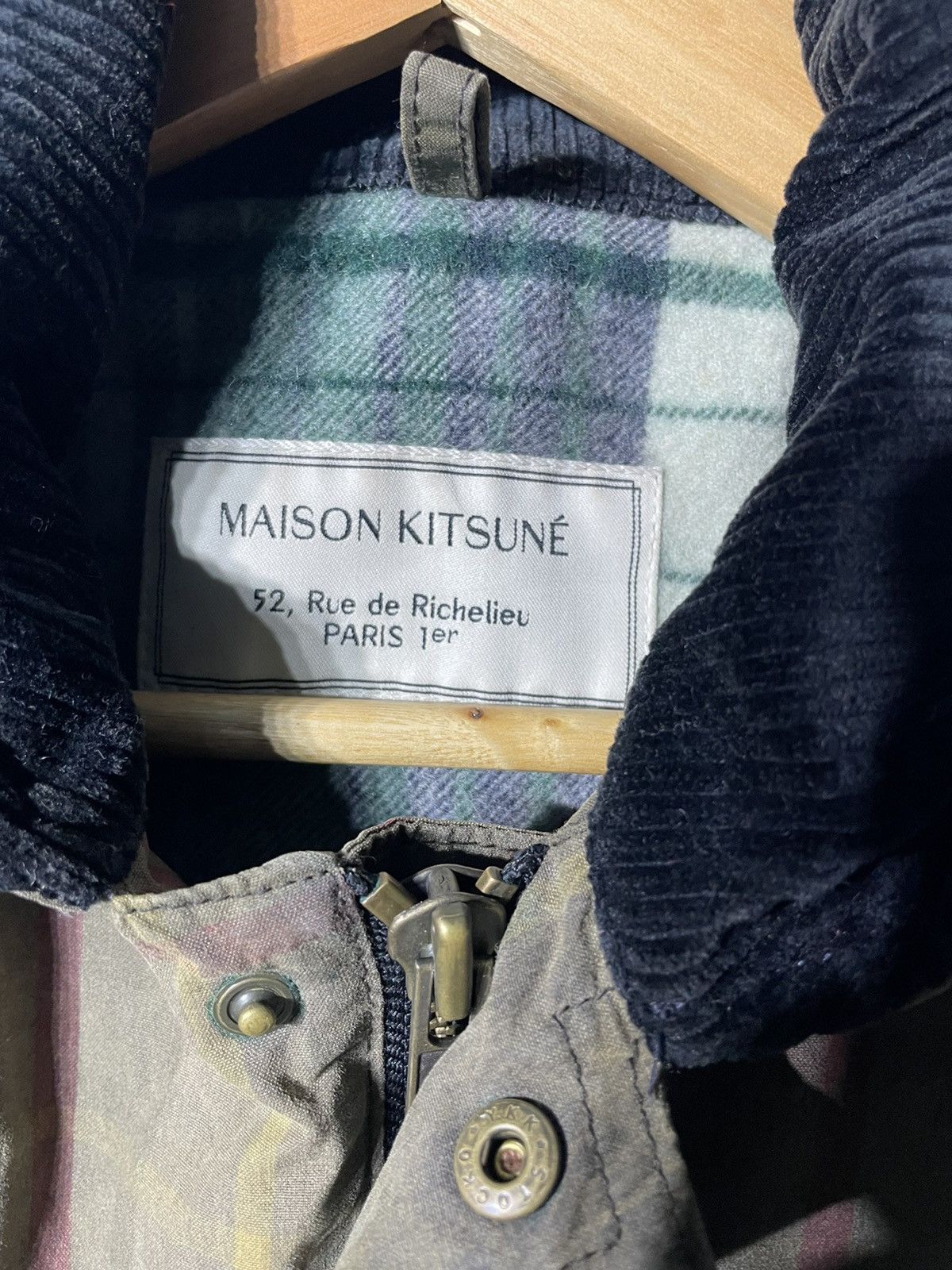 Maison Kitsune Maison Kitsune waxed jacket parka Size US S / EU 44-46 / 1 - 4 Thumbnail