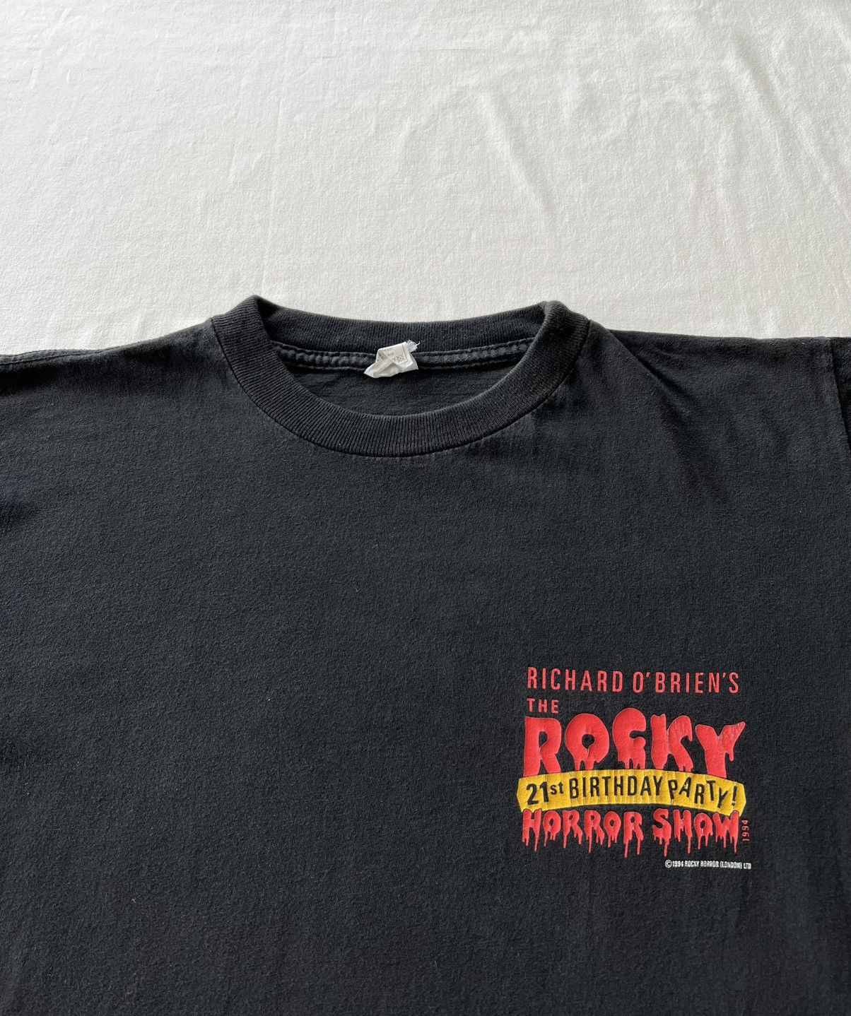 Band Tees Vintage 1994 The Rocky Horror Picture Show Movie Tee Size US L / EU 52-54 / 3 - 3 Thumbnail