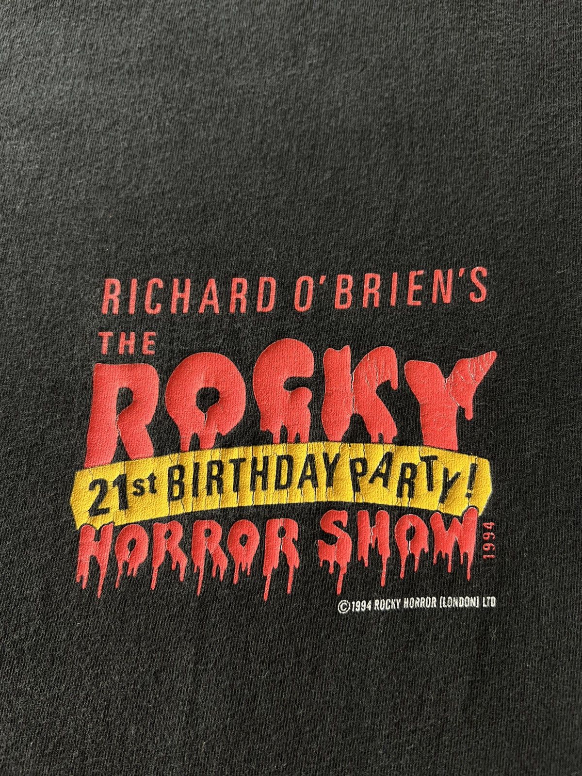 Band Tees Vintage 1994 The Rocky Horror Picture Show Movie Tee Size US L / EU 52-54 / 3 - 4 Thumbnail