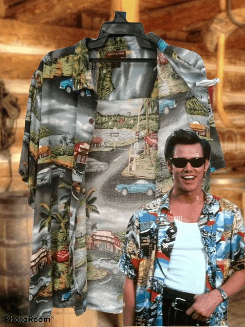 image of Bulls Of Summer x Covington Vtg. 90's Fashionista Rayon Shirt, Men's (Size XL)