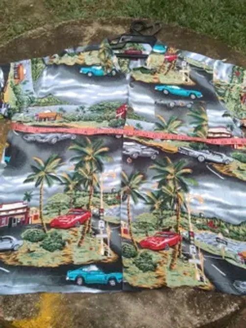 Covington VTG. 90's FASHIONISTA RAYON SHIRT Size US XL / EU 56 / 4 - 12 Thumbnail