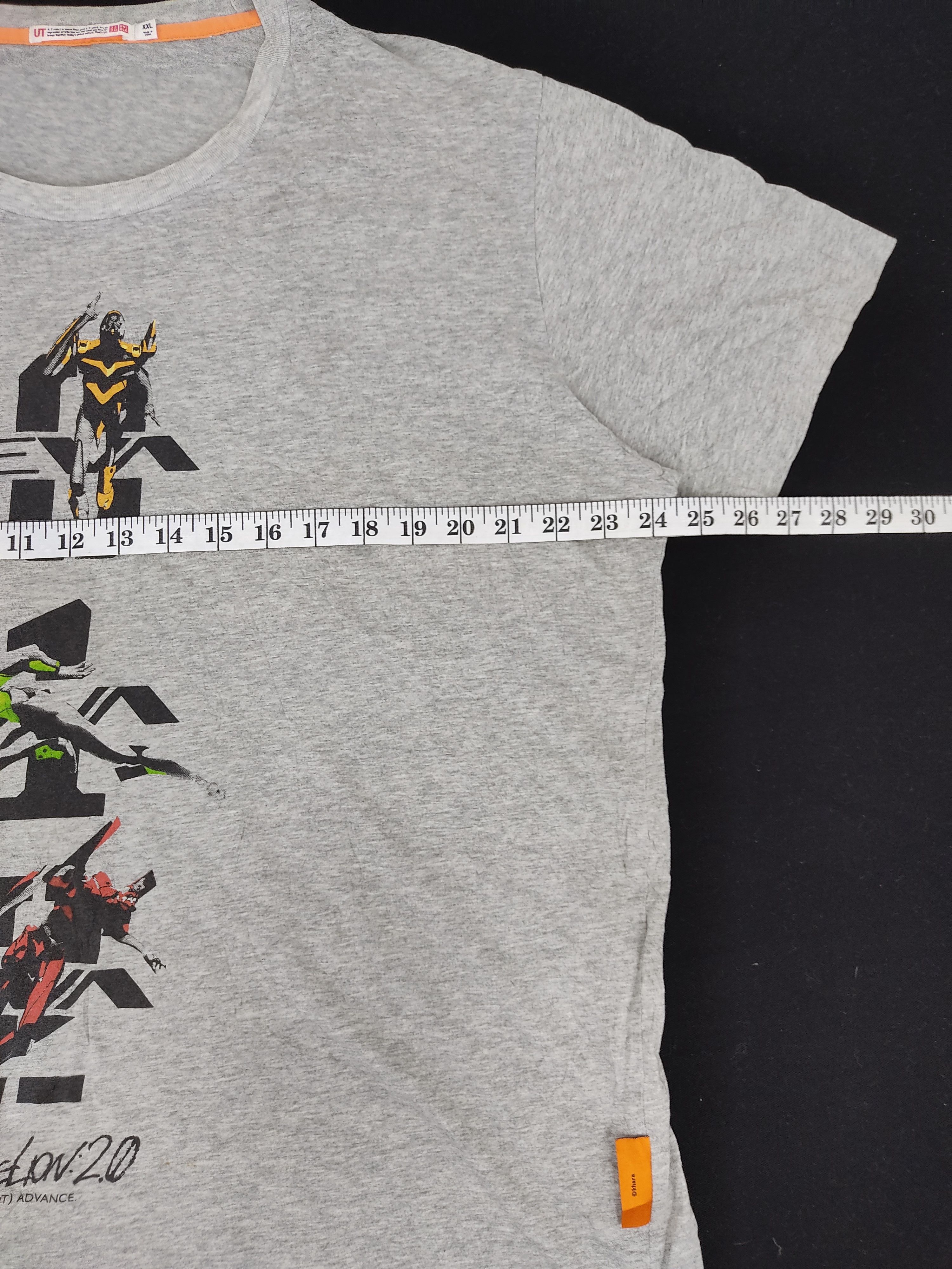 Anime Eva Khara Evangelion Japanese Anime Cartoon Tee Unisex Size US XL / EU 56 / 4 - 4 Thumbnail