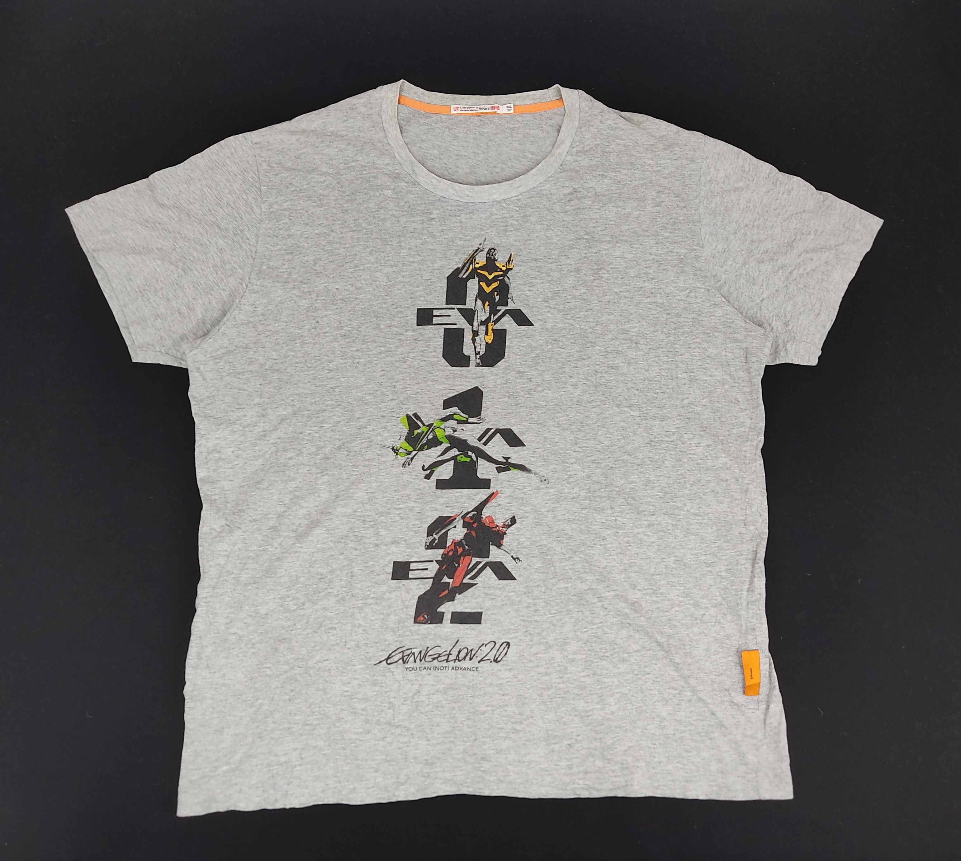Anime Eva Khara Evangelion Japanese Anime Cartoon Tee Unisex Size US XL / EU 56 / 4 - 1 Thumbnail